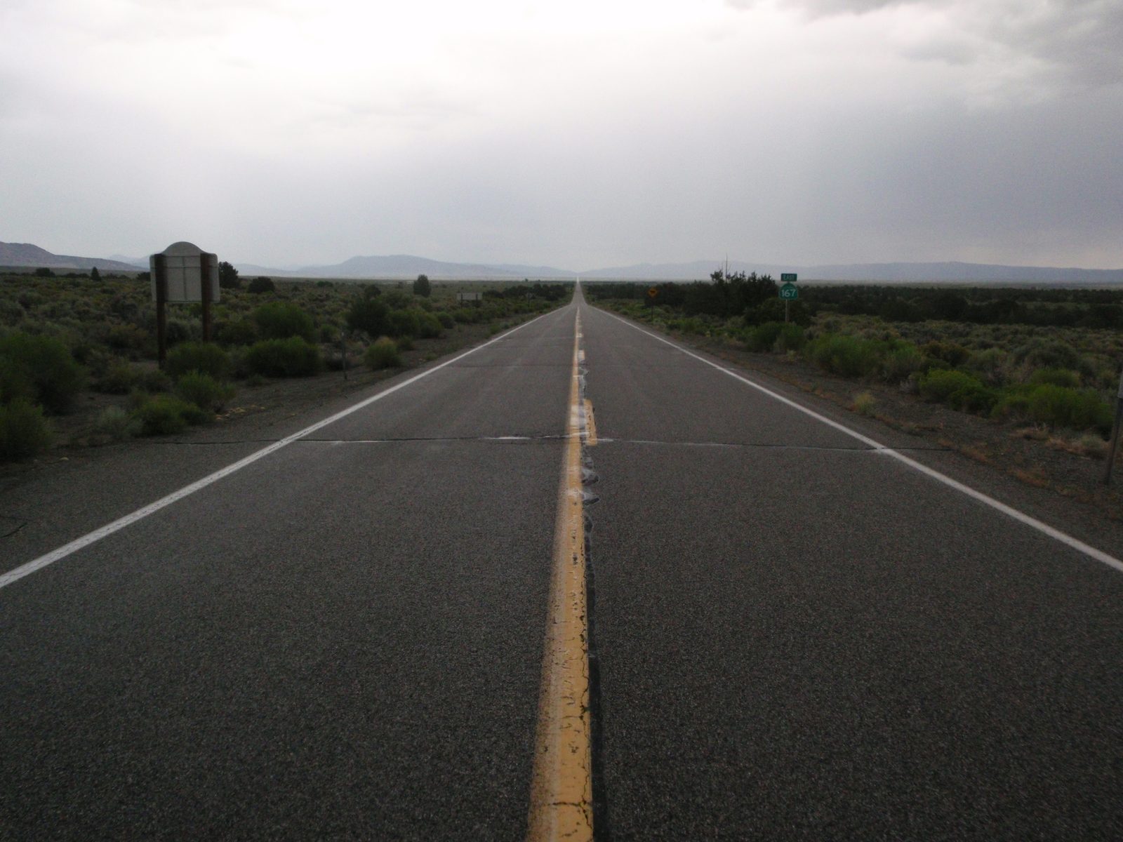 The road that goes on forever.