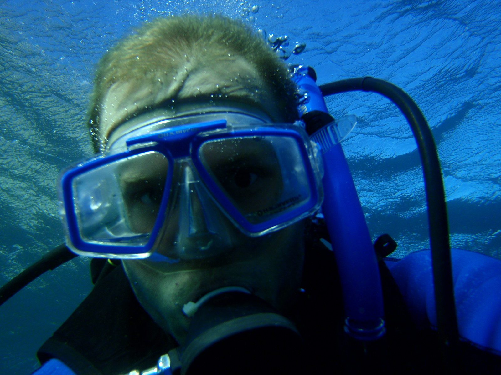 Water (and snorkel masks) apparently do funny things to my skin.
