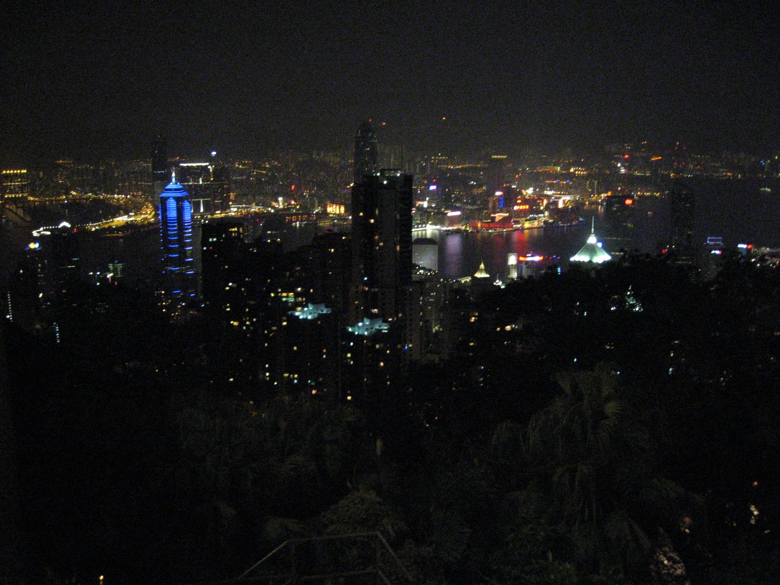 The Peak at night (again).