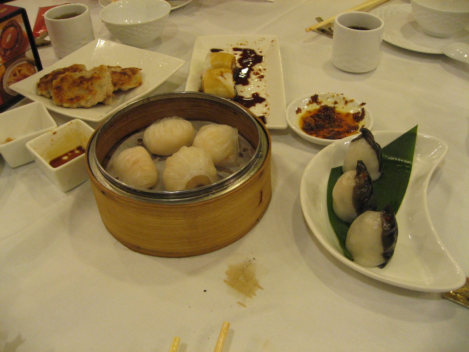 Our dim sum feast...