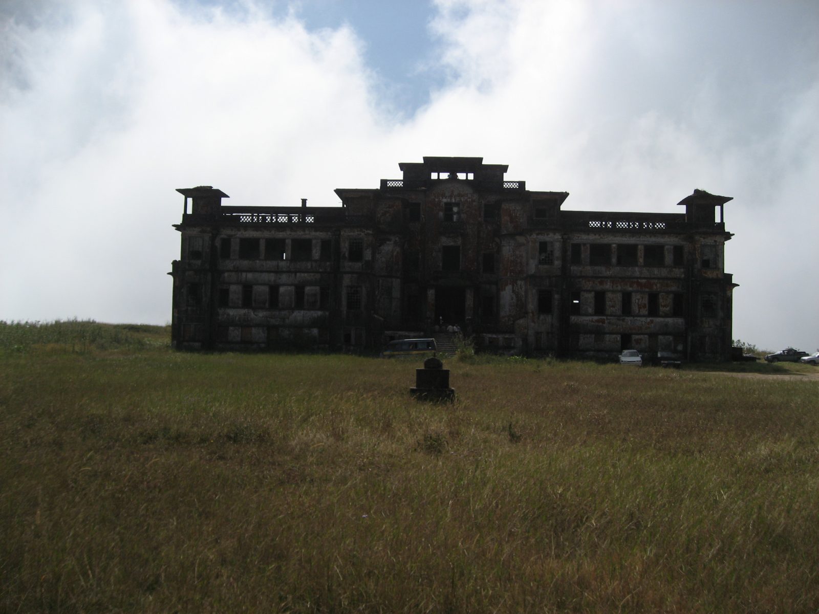 Bokor Hill hotel/casino.  Creepy.