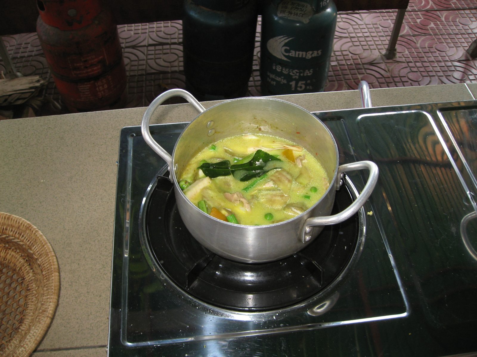 Som loh koko cooking away on 