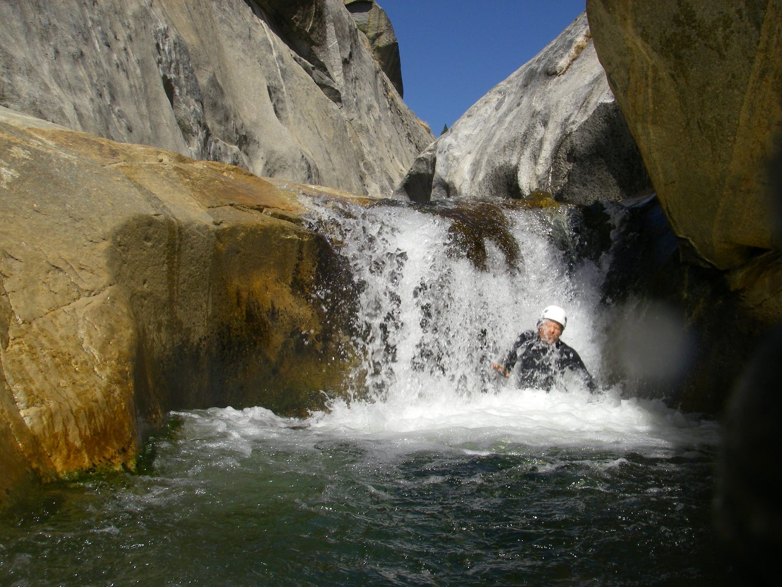 John, eating river.