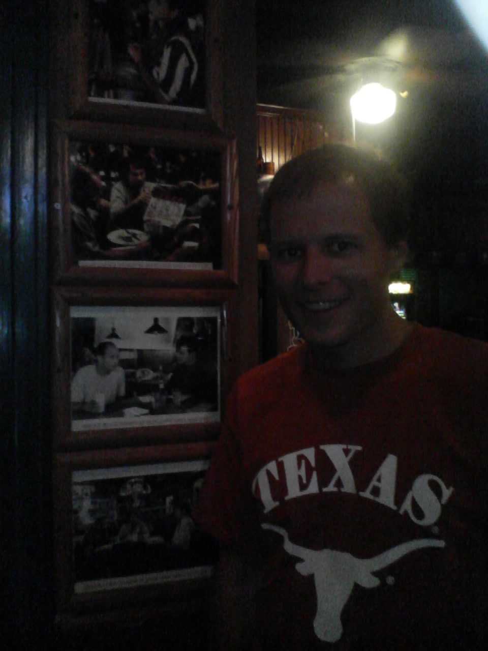 John inside the Alligator Grill (i.e. Chotchky's).