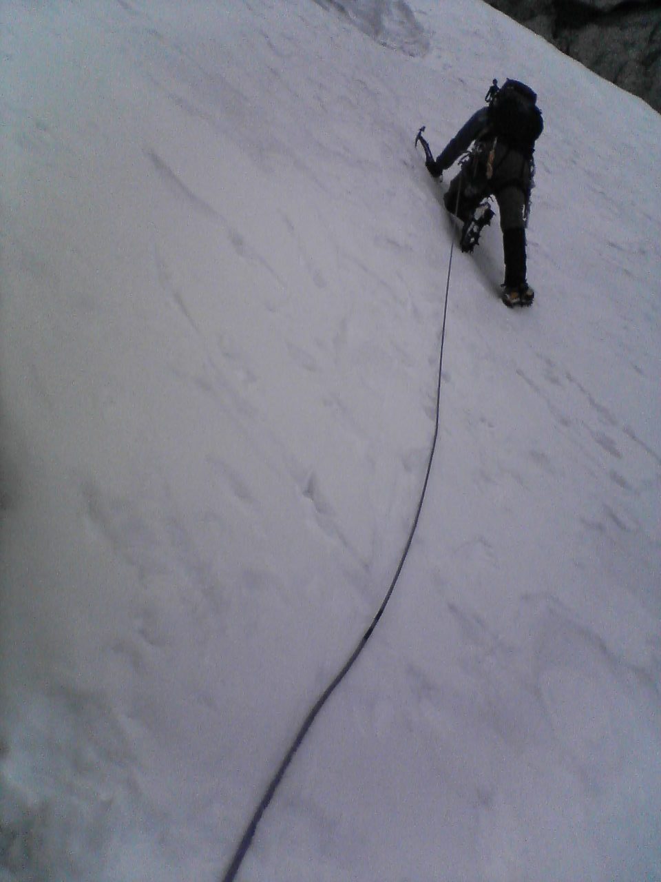 Tom leading the 5th and final pitch.