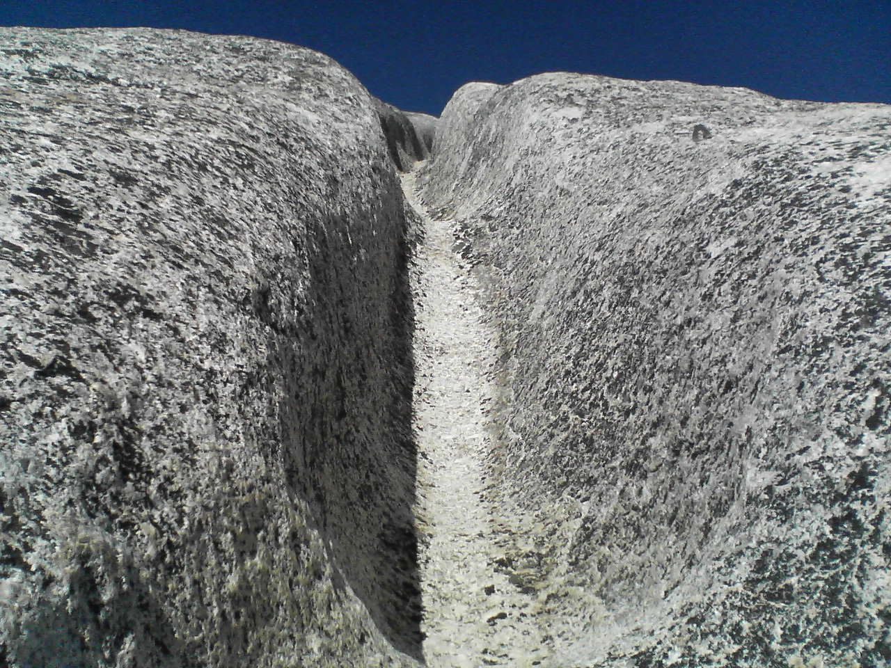 This was probably my favorite climbing route on this trip.  The water streak, which appears to...
