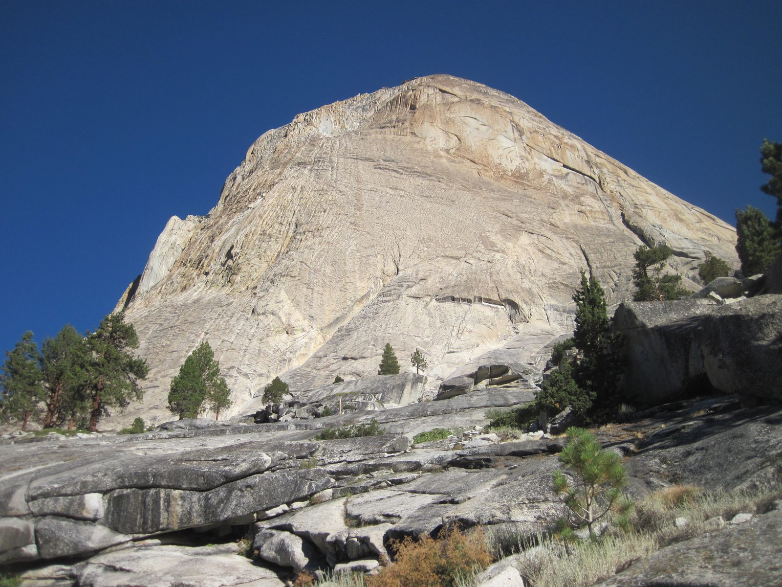 View of our climb!