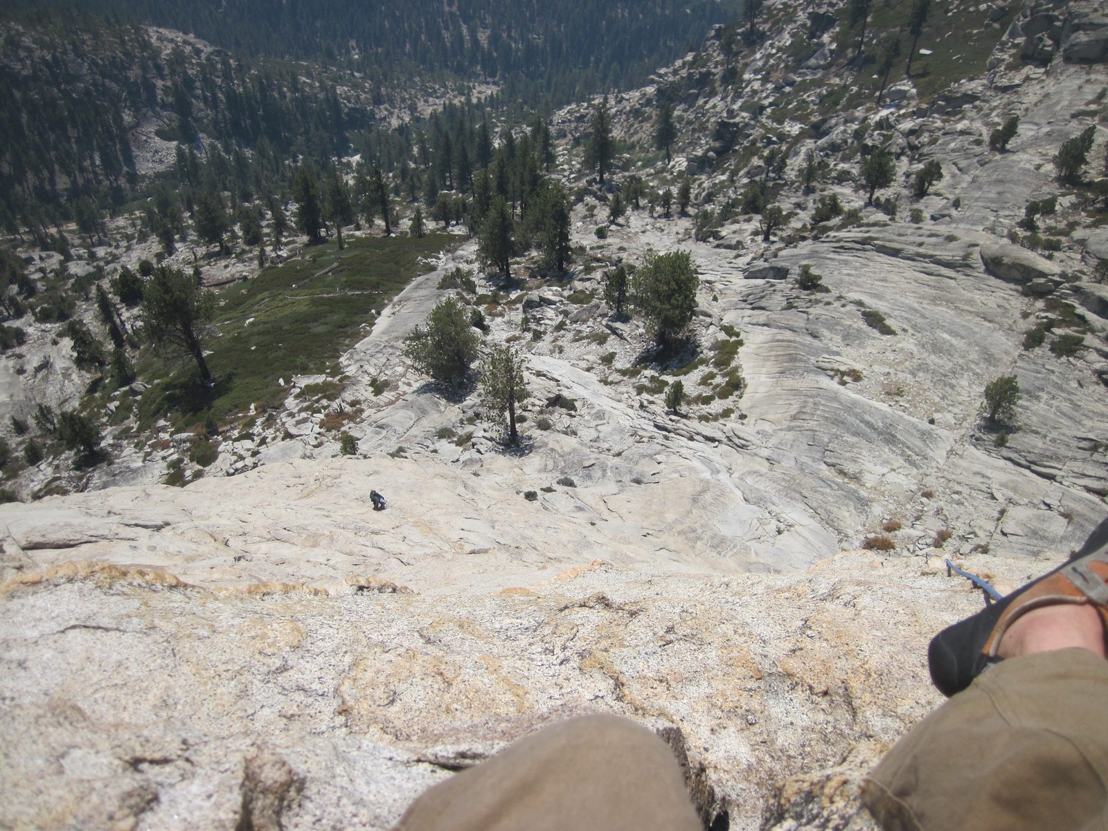 Top of the fourth or maybe fifth pitch. Making good progress but not moving quickly enough.