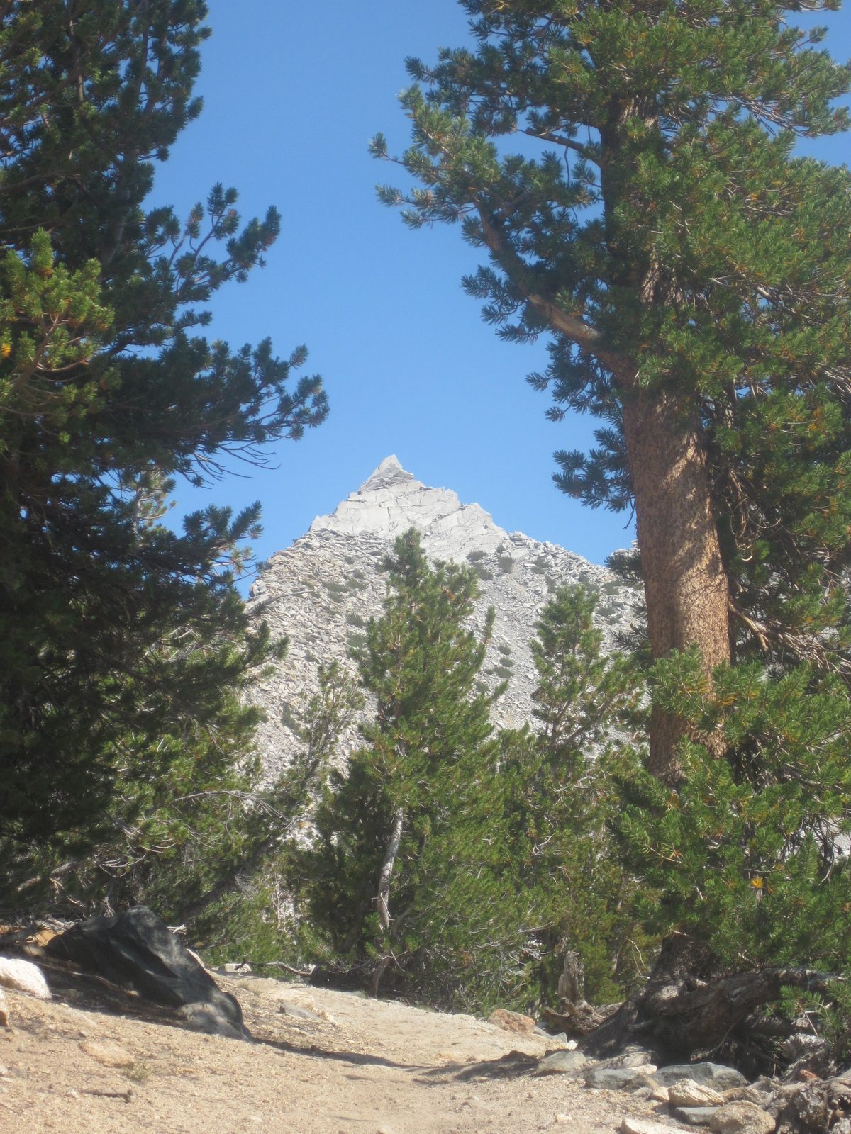 Neat pyramid-looking peak.