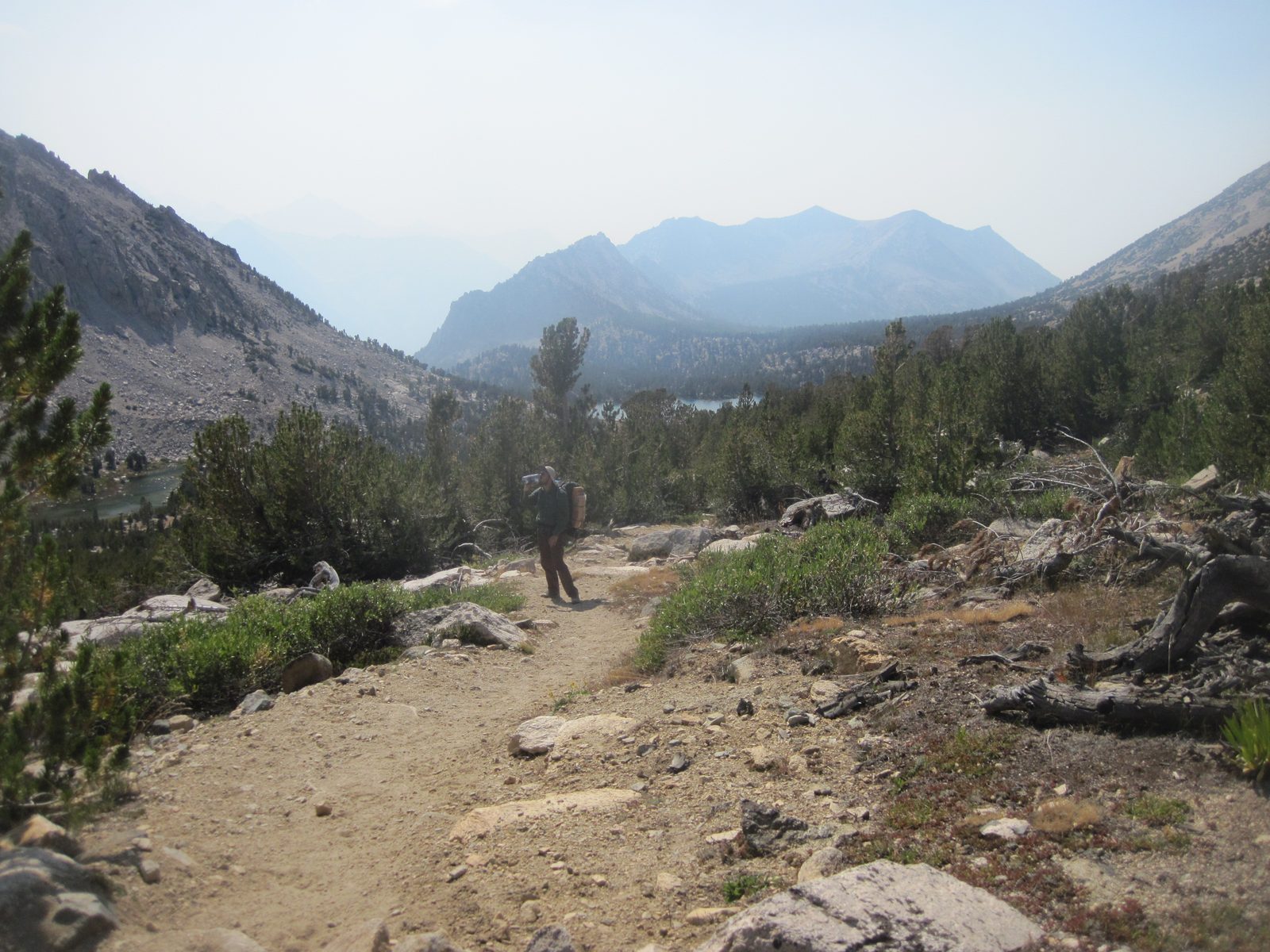 Hazy, hazy day.