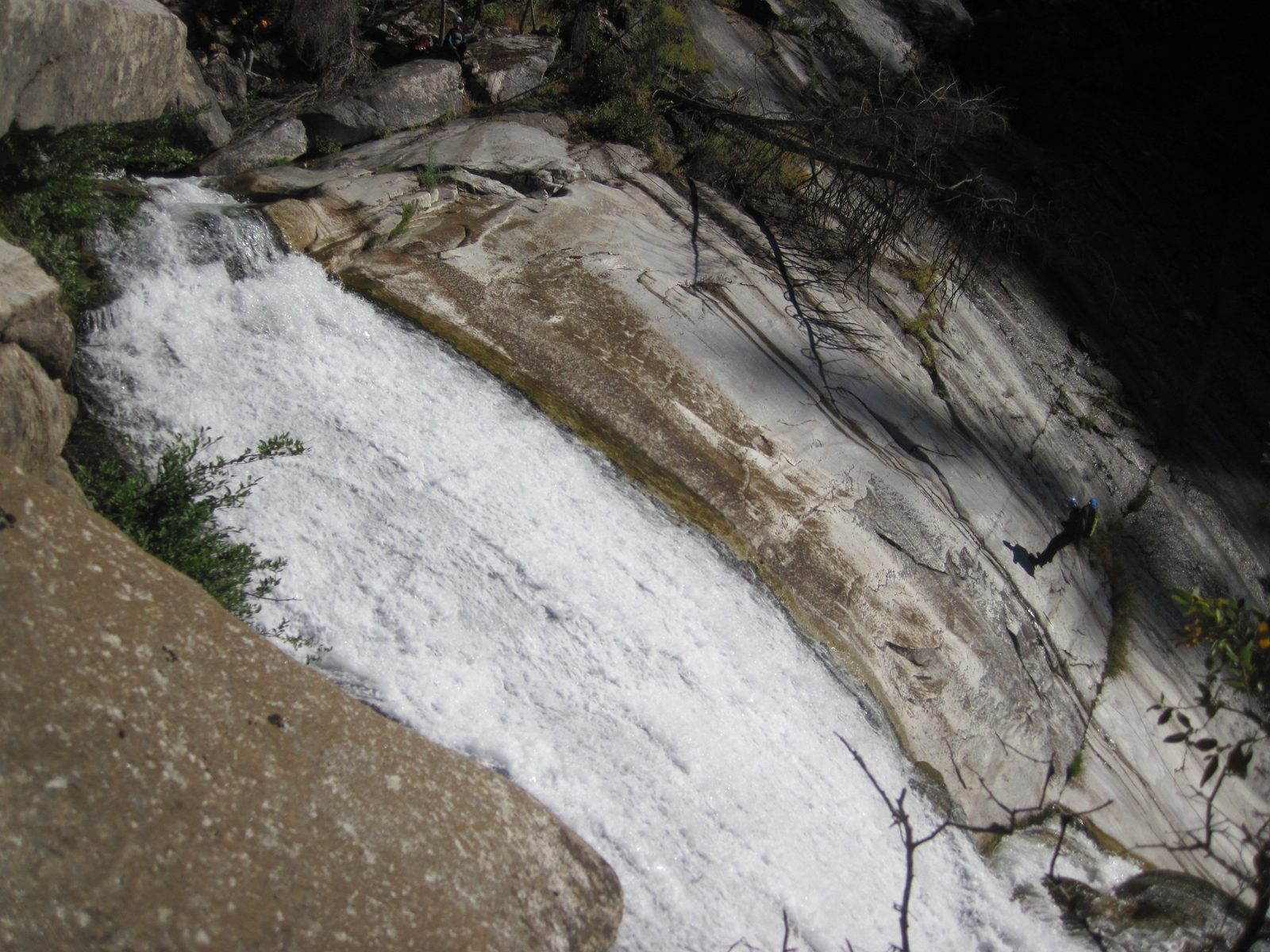 Big waterfall.