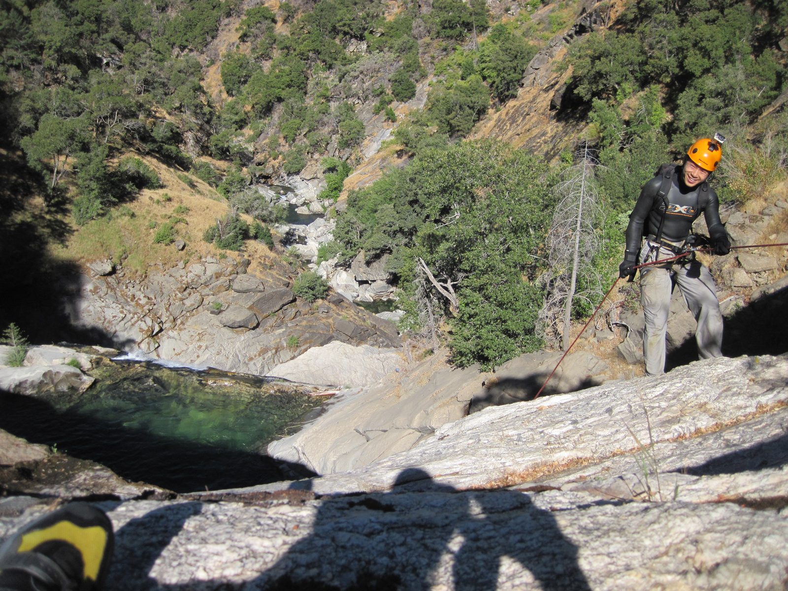 Yang on rappel #2.
