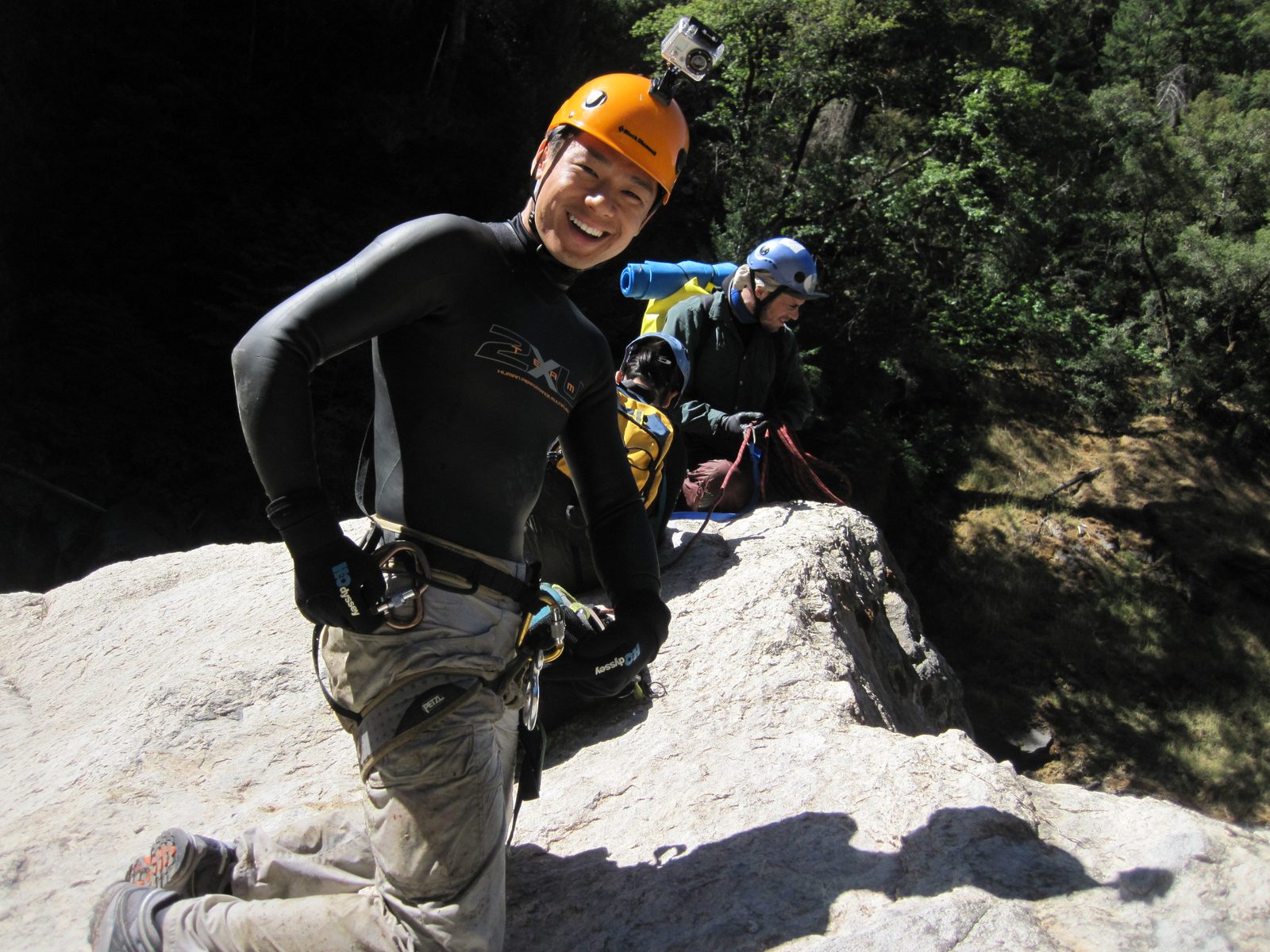 Yang (and Joel in the background).
