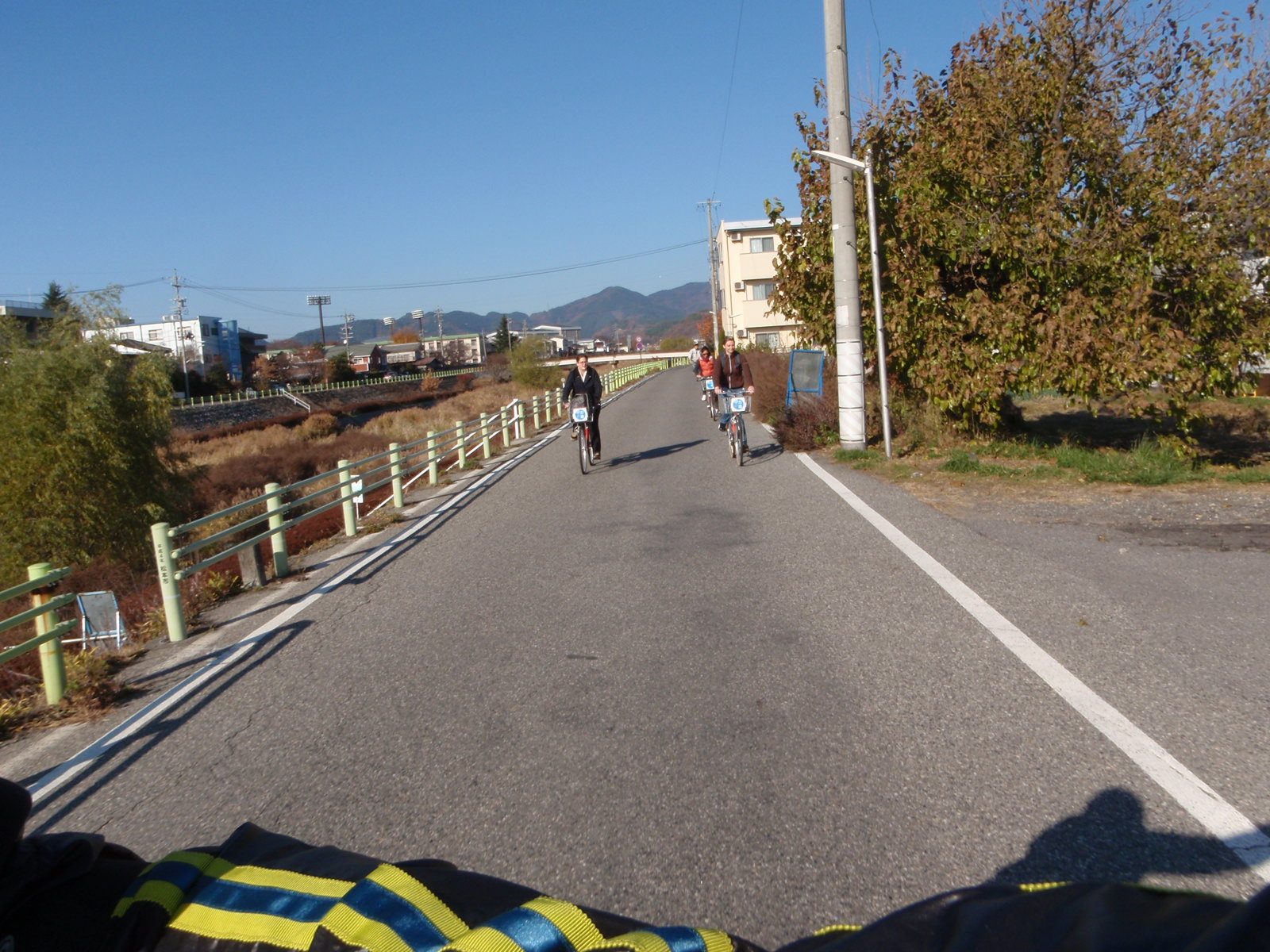 After arriving in Matsumoto, the inn keepers picked us up in their van, and after giving us a...
