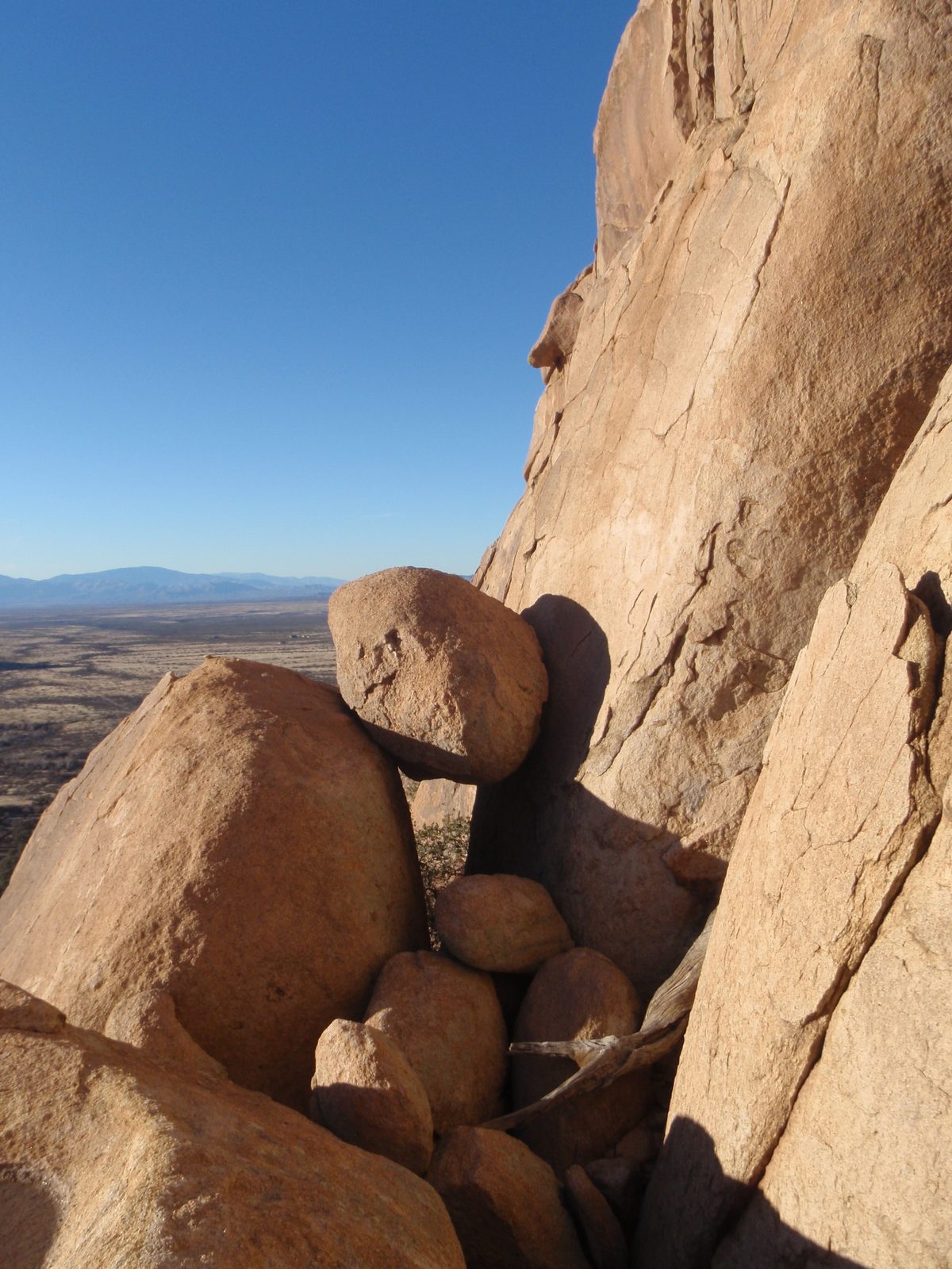 Rocks.
