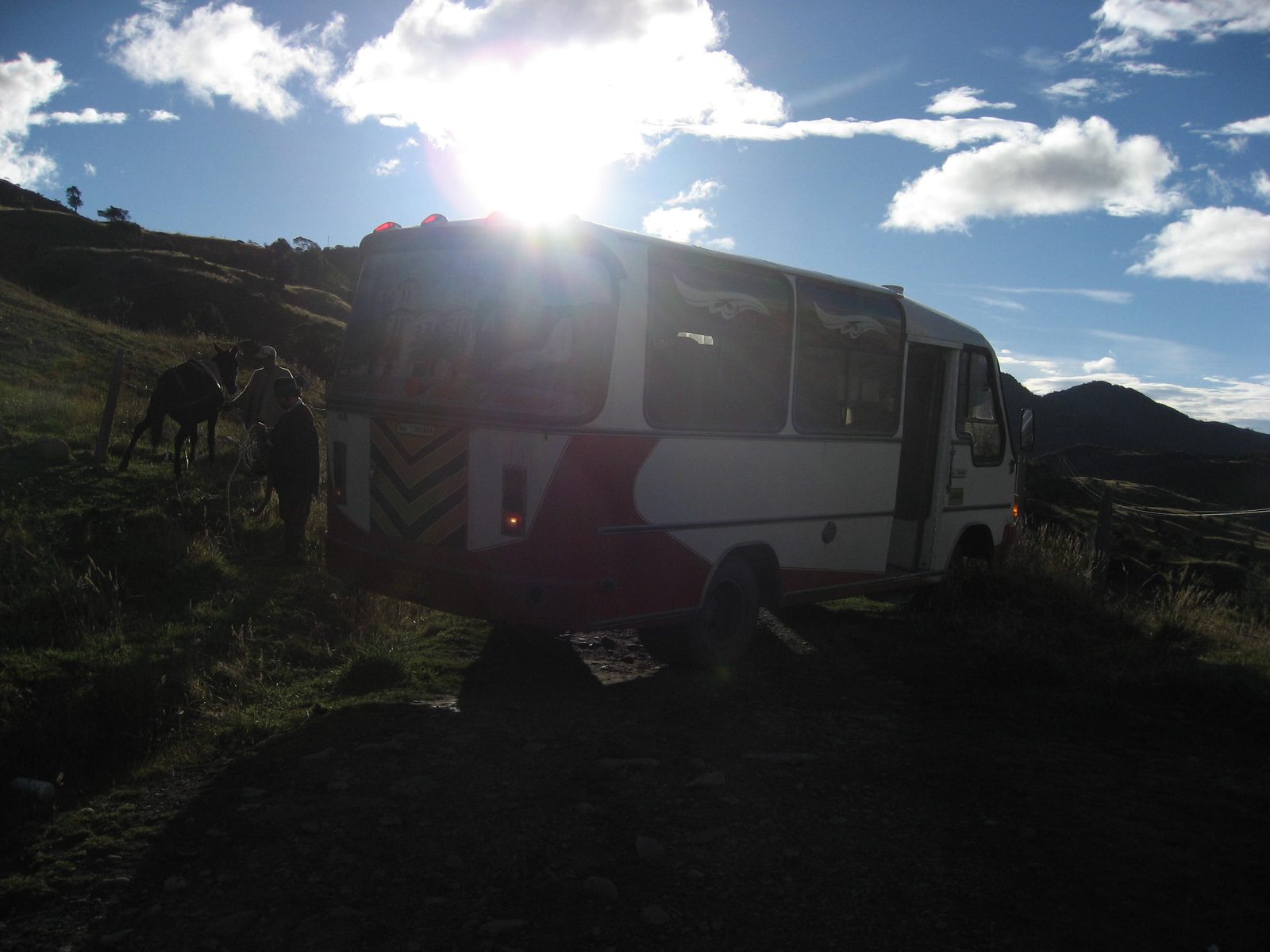 By 4:30 in the afternoon, our horse and gear still had not returned from the mountain, and I had...