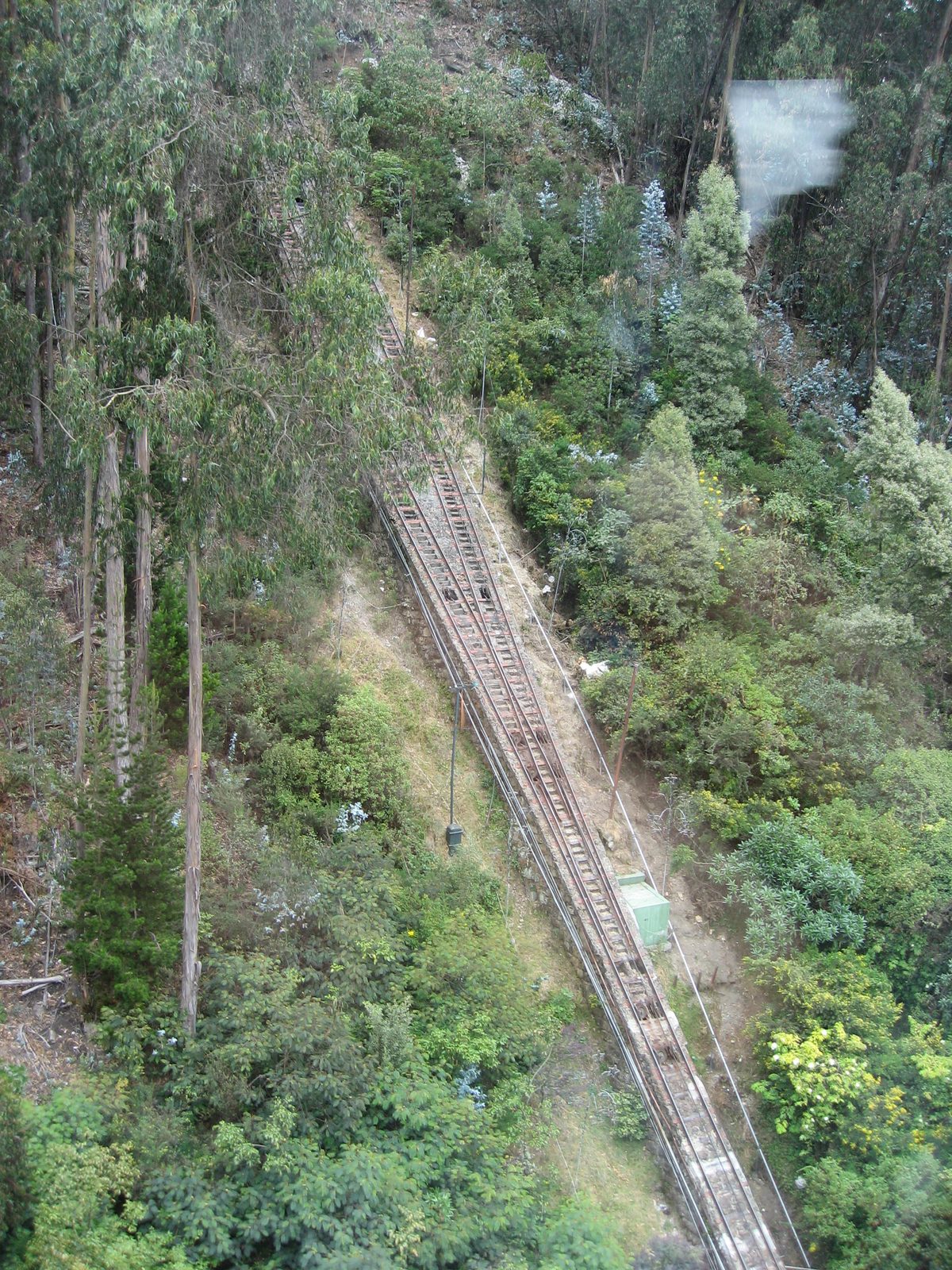 There was a third option to get to the top besides the gondola and walking: there was a...
