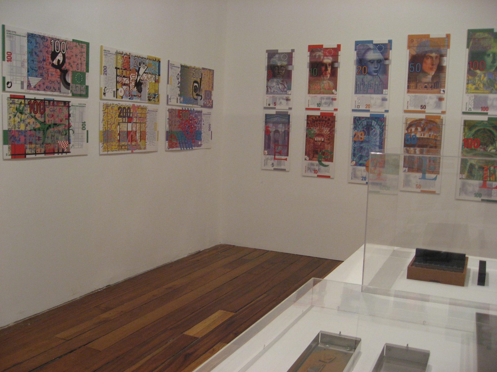 This was actually by far my favorite museum exhibit in years:  Roger Pfund, a graphic designer...