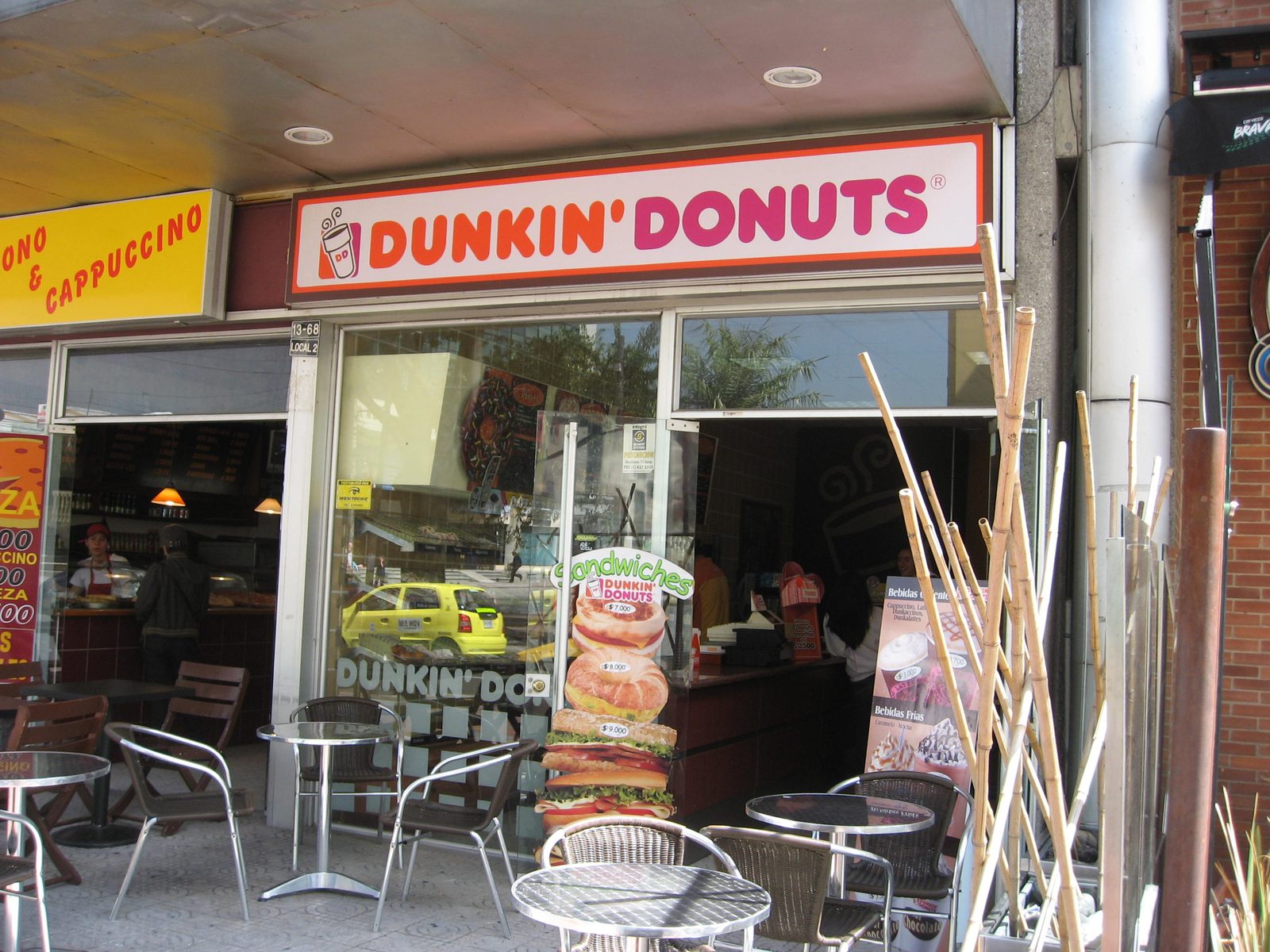 They even have Dunkin' Donuts in Bogota!  As a sidenote, even Korea with its relatively few...