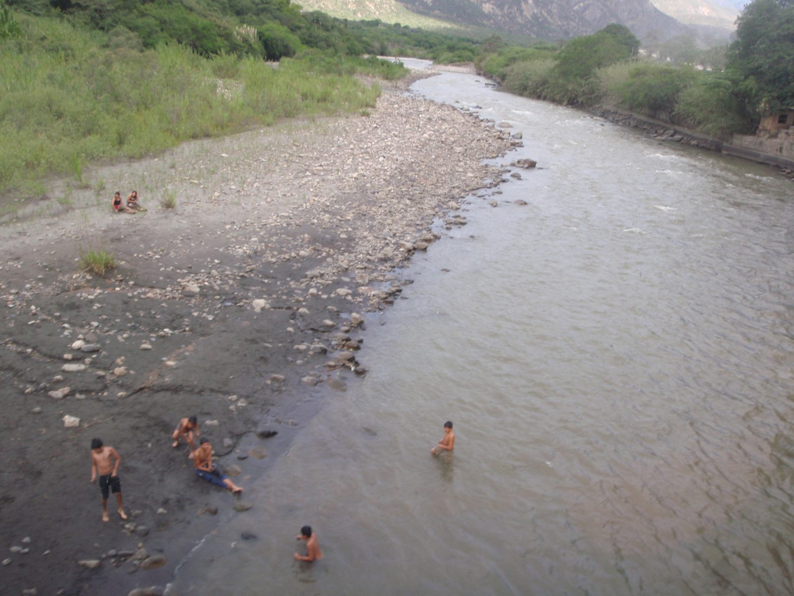 At the bottom of the valley is a small town called Capitanejo.  It is known for its goat meat...