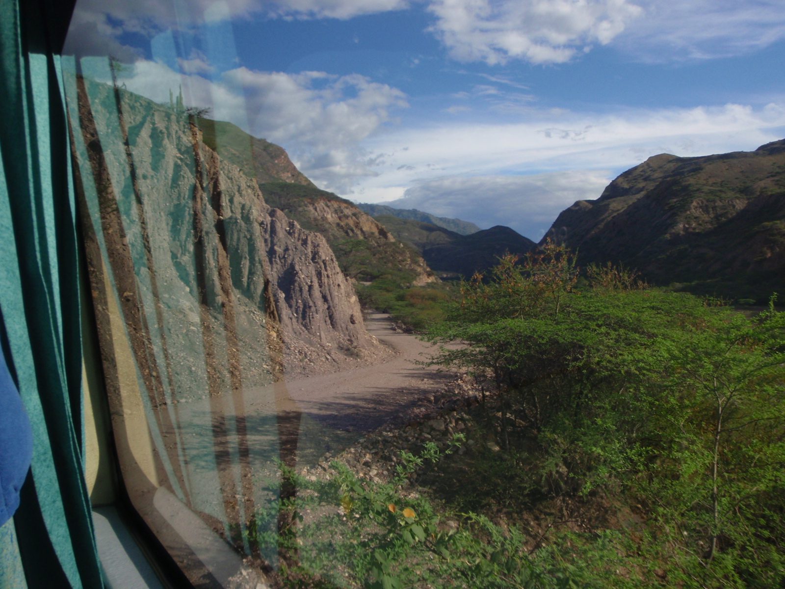 Next, we would climb the other side of the valley, entirely on a dirt road I'm not sure I'd...