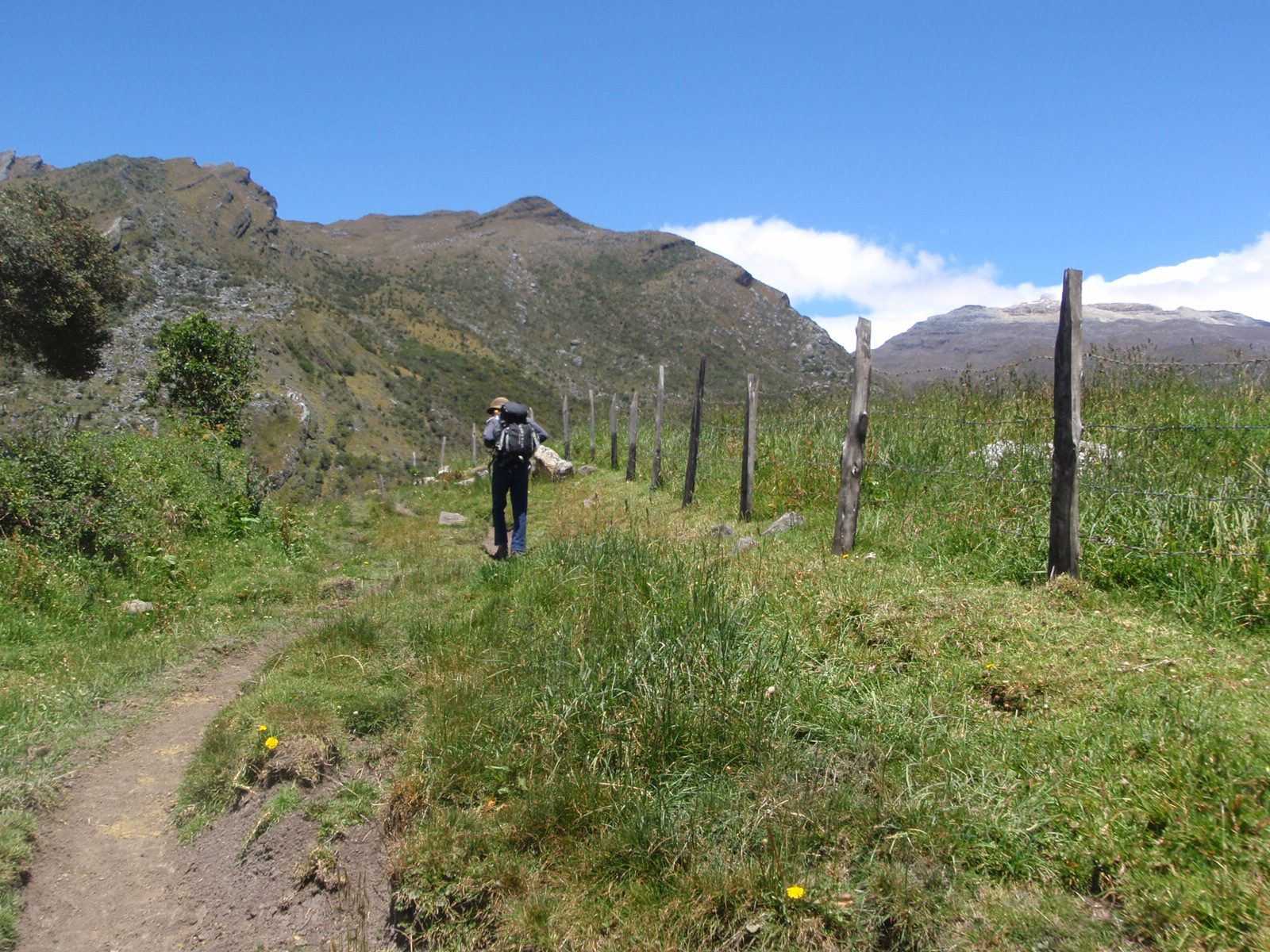 Off into the hills!