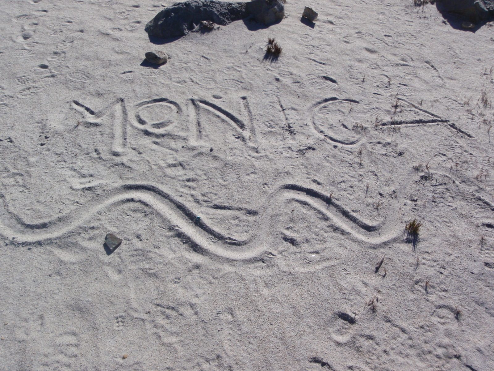 Monica was here!