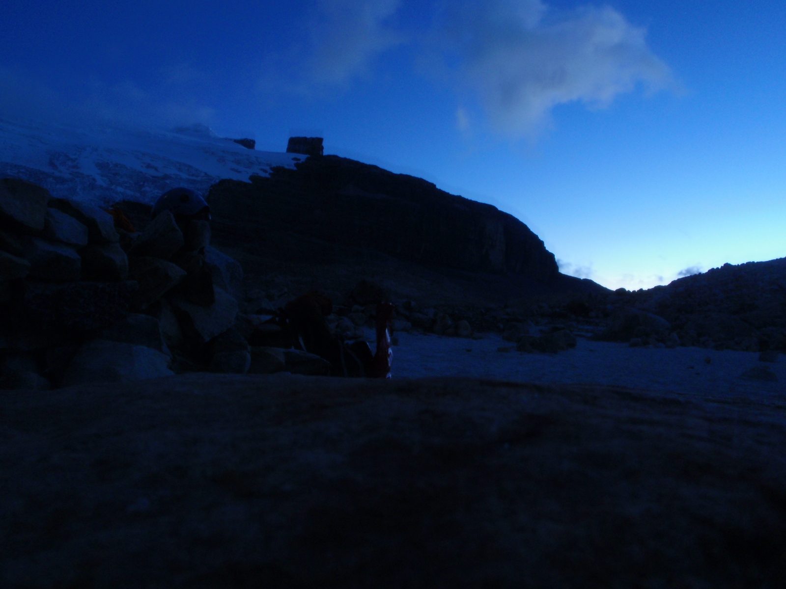 Sunset on El Pulpito. 