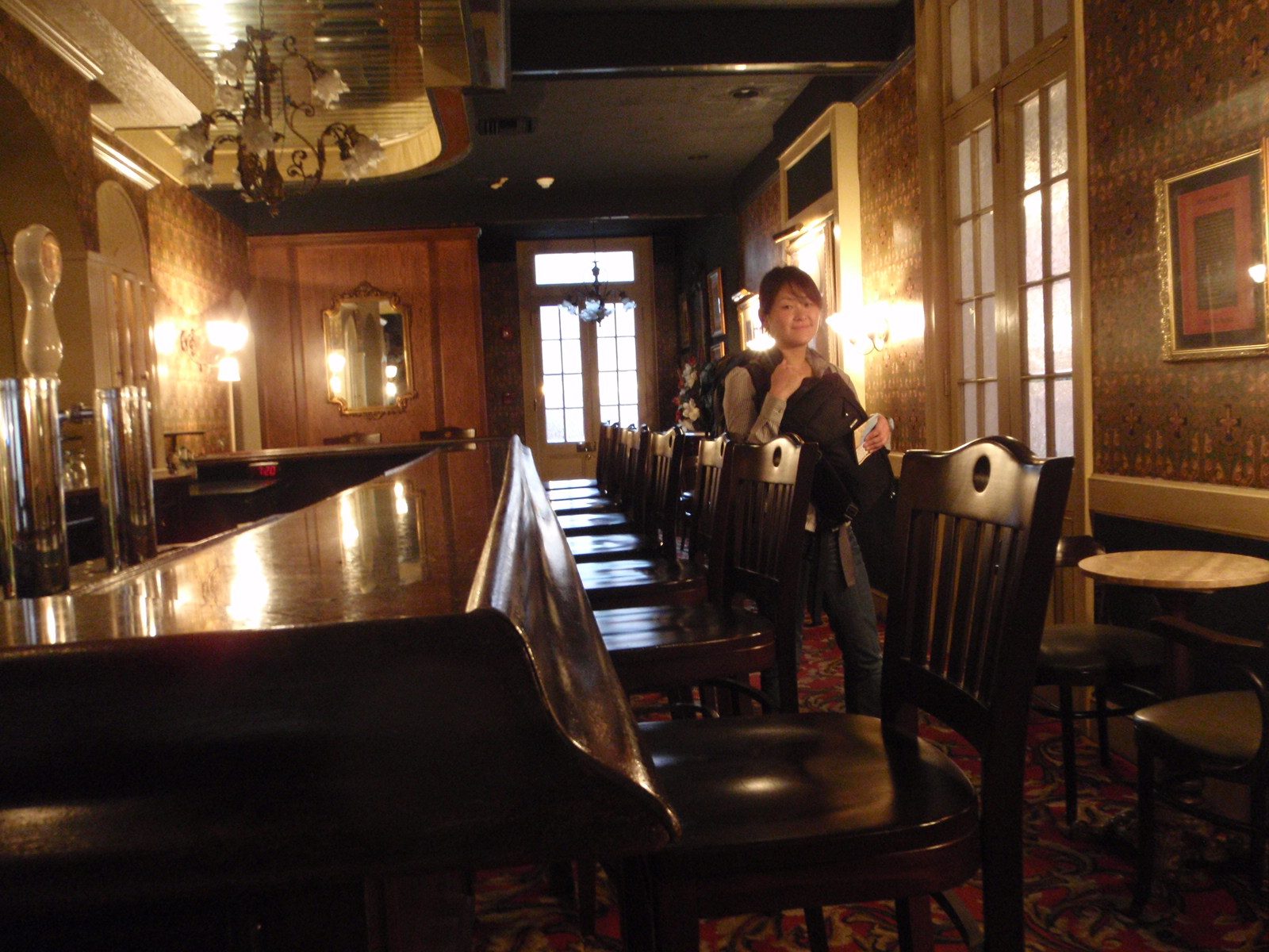 Bar in the hotel where we stayed.
