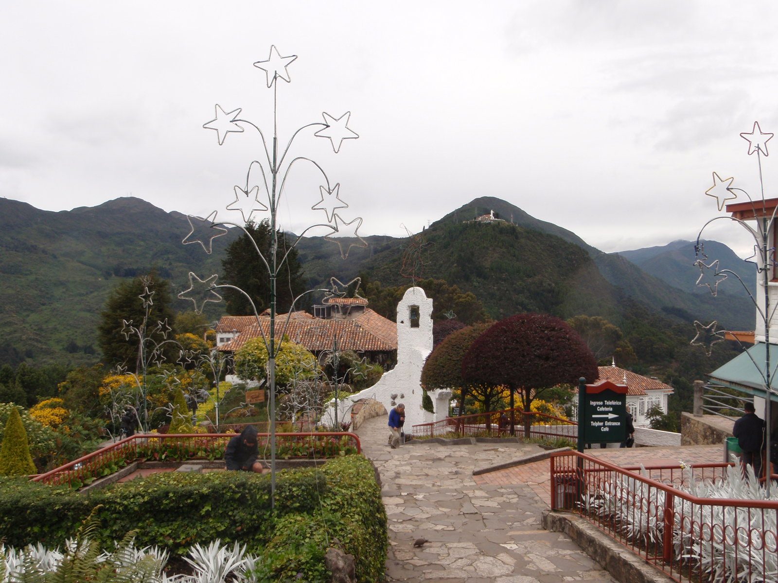 Garden on Monserrate.