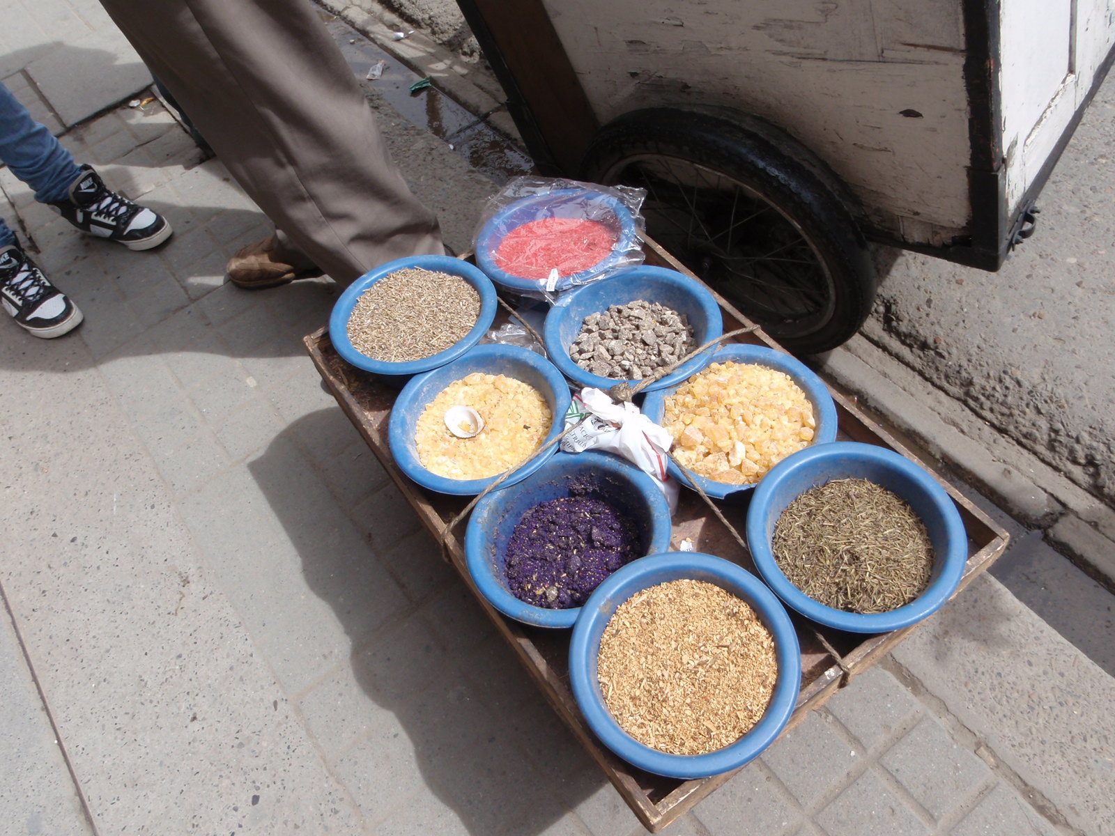 Grains for sale.