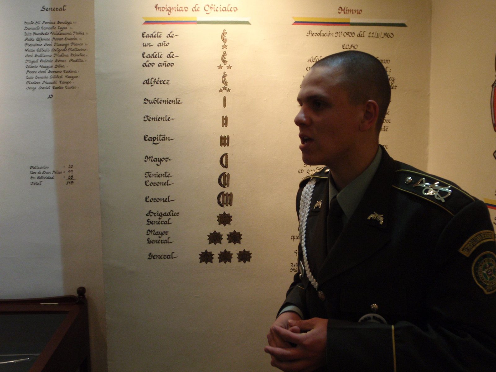 What all those insignias mean...