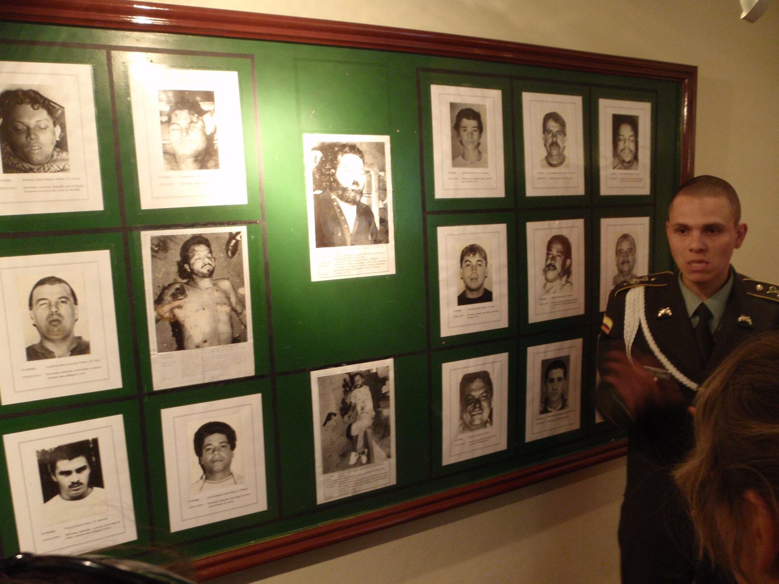 Pictures of killed cocaine moguls.
