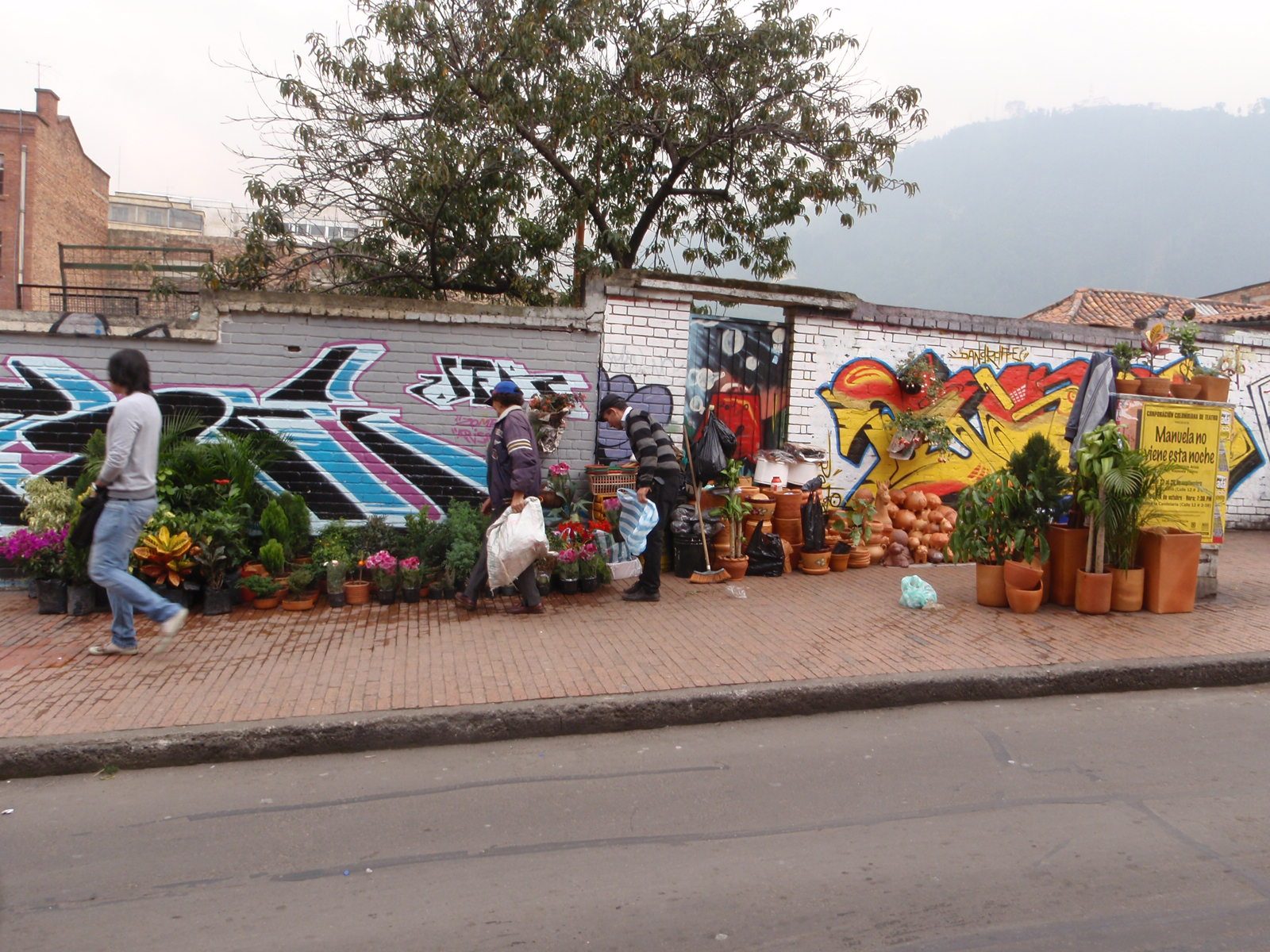 Garden market a block or two from our hostel.