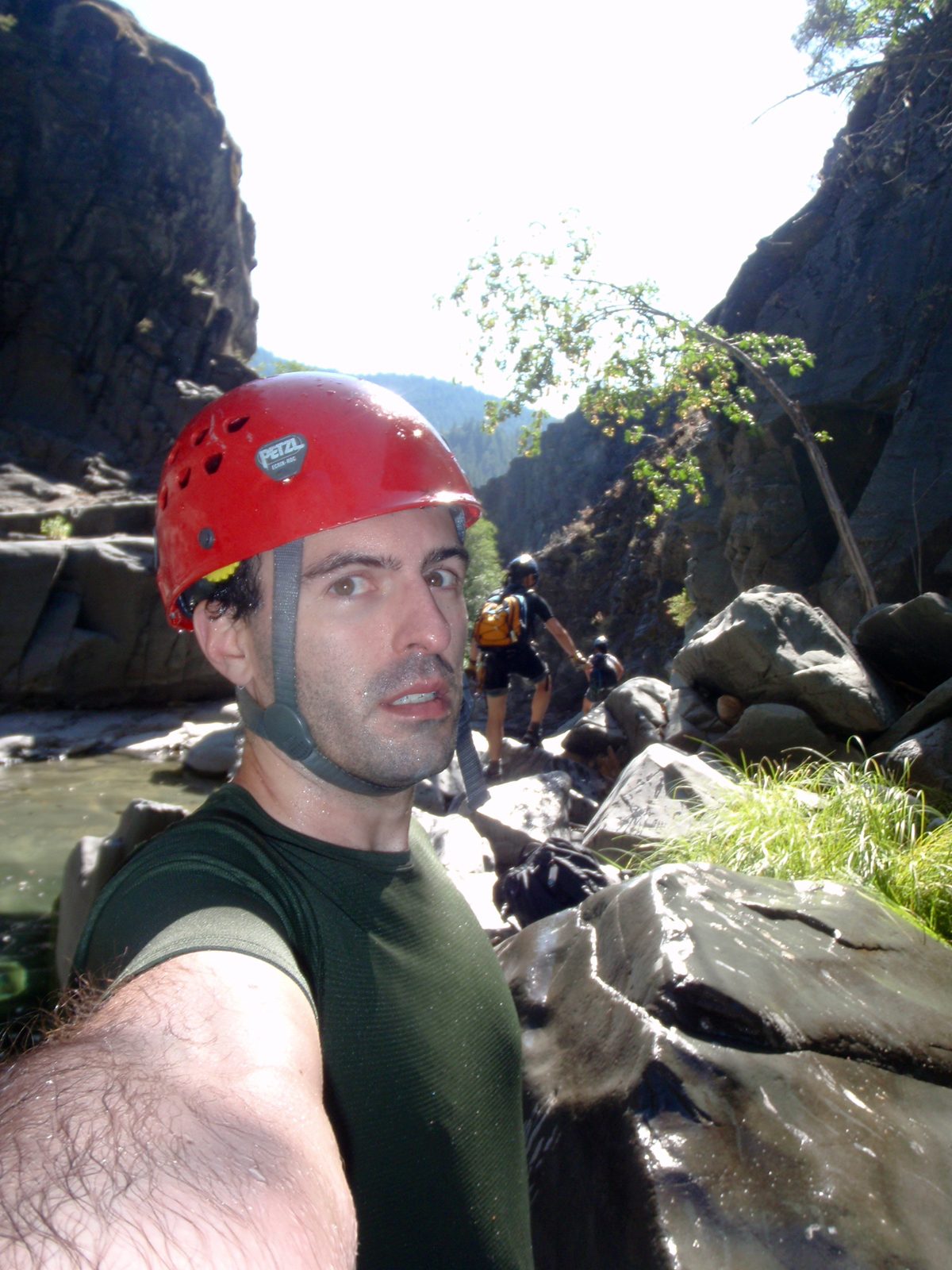Chris, another self portrait.  I kinda feel bad; I think I may have lent Chris the camera for...