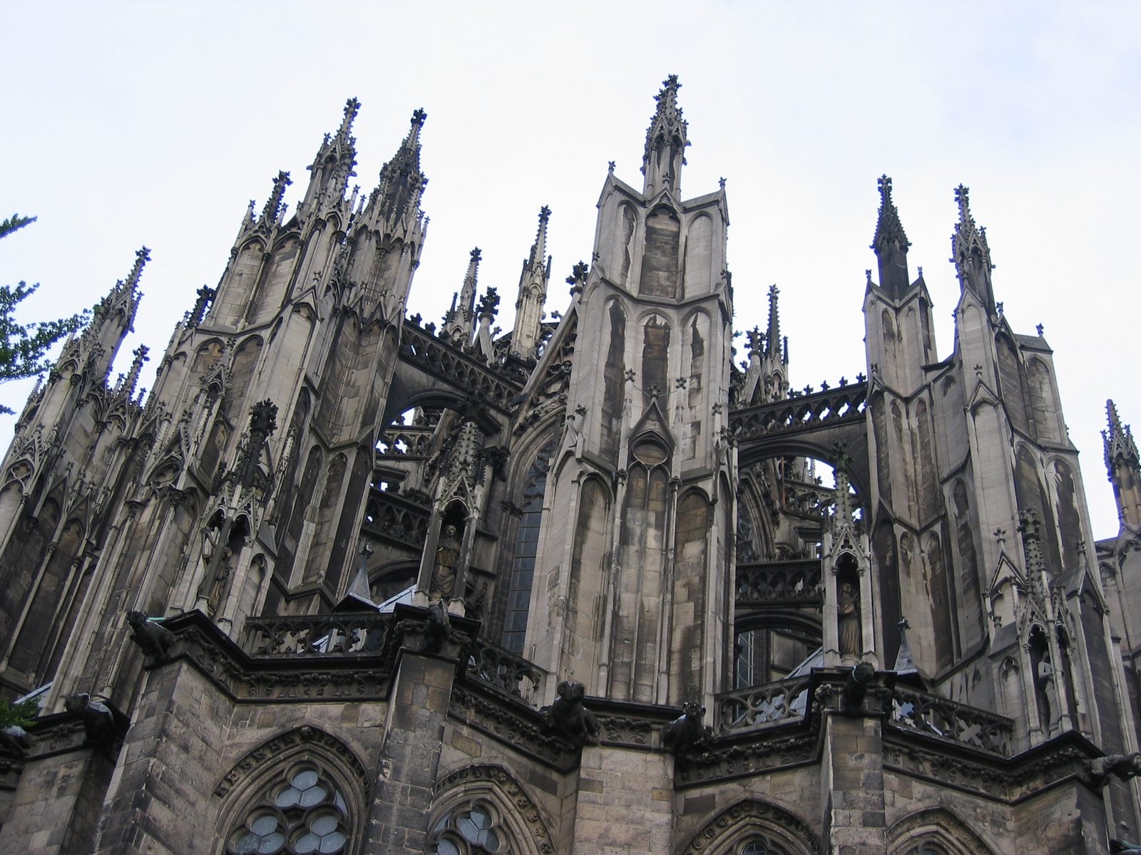 There were a lot of spires on this church.  Makes me want to see the one in Milan.  I'm not sure...