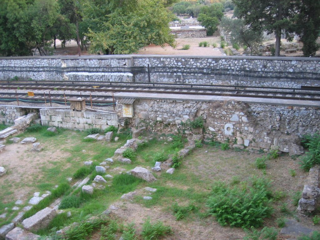 Believe it or not, the metro (built in the 1890's) in Athens actually runs through part of the...