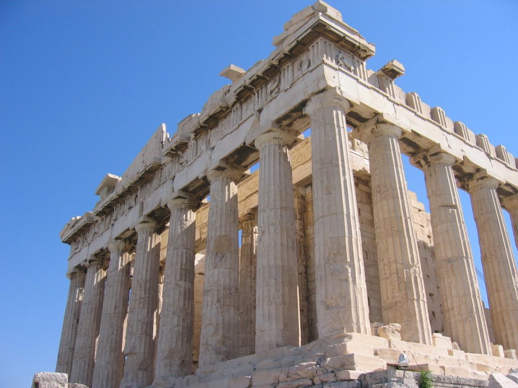 I was fascinated to learn the architect actually made many of the walls curved to correct for...