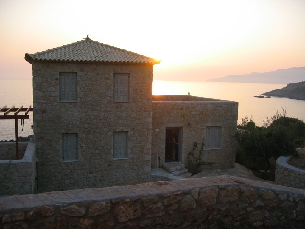 A house Clea's dad built.