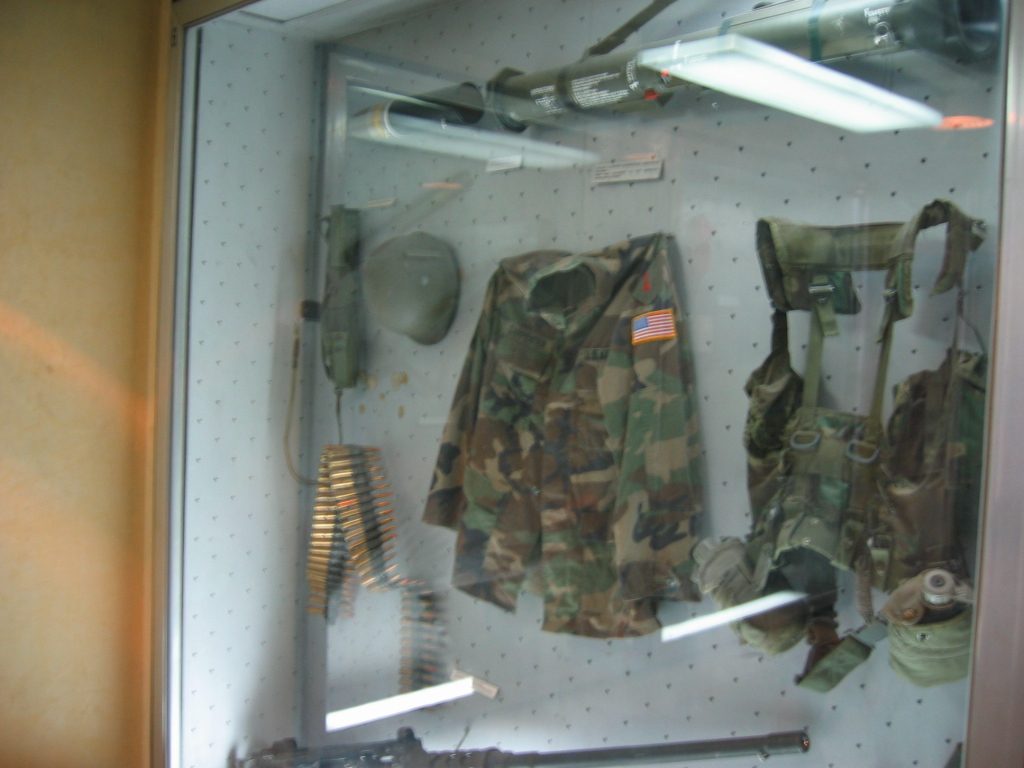 US military equipment from a captured US soldier.