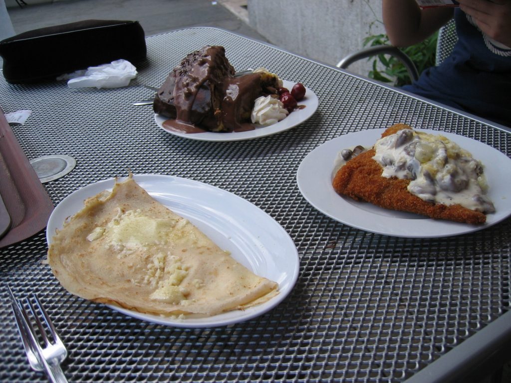 Hungary had lots of interesting and tasty albeit perhaps unhealthy food.  For breakfast, Jen and...
