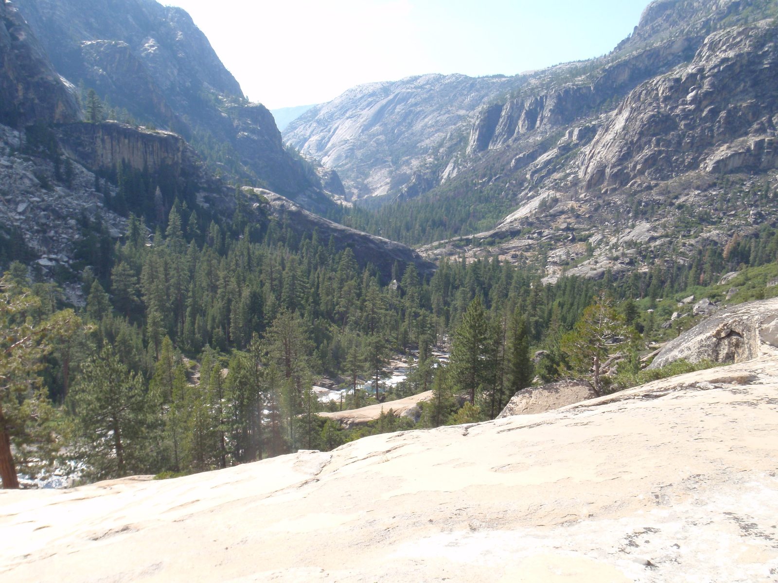The scenery ahead. More domes and forest and canyon.