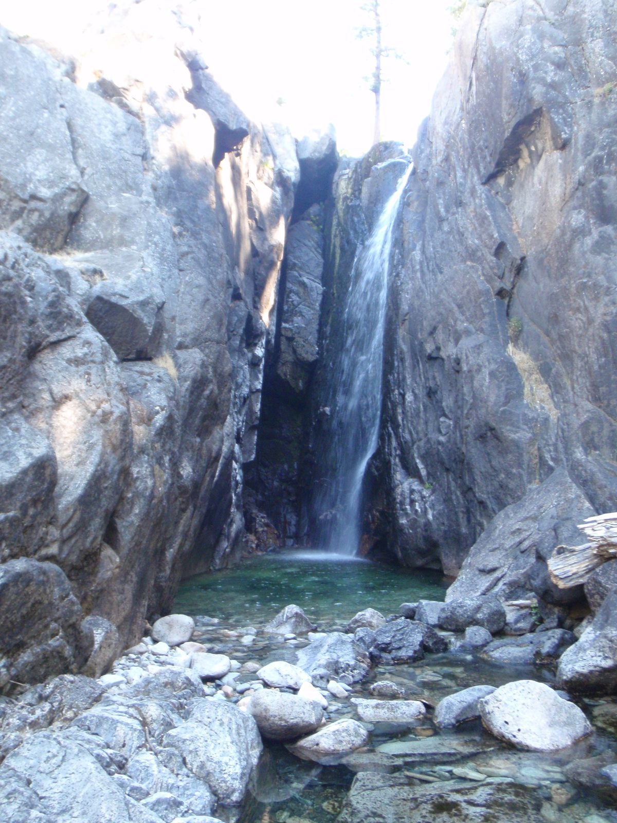 Waterfall at the junction of Rodgers Creek, I think.