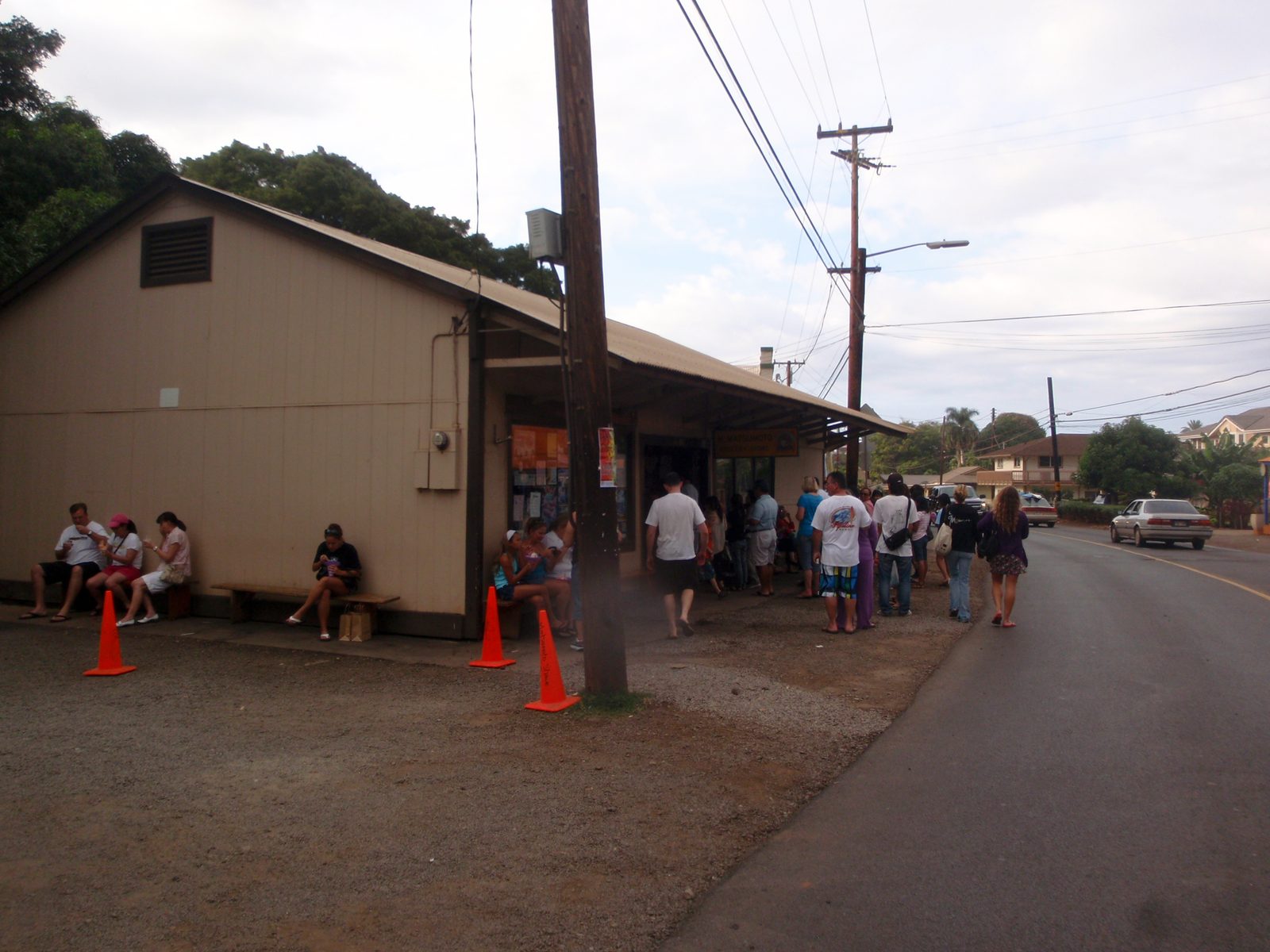 Next stop was the Matsumoto Shave Ice stand.  In business for almost 60 years, it's an Oahu...