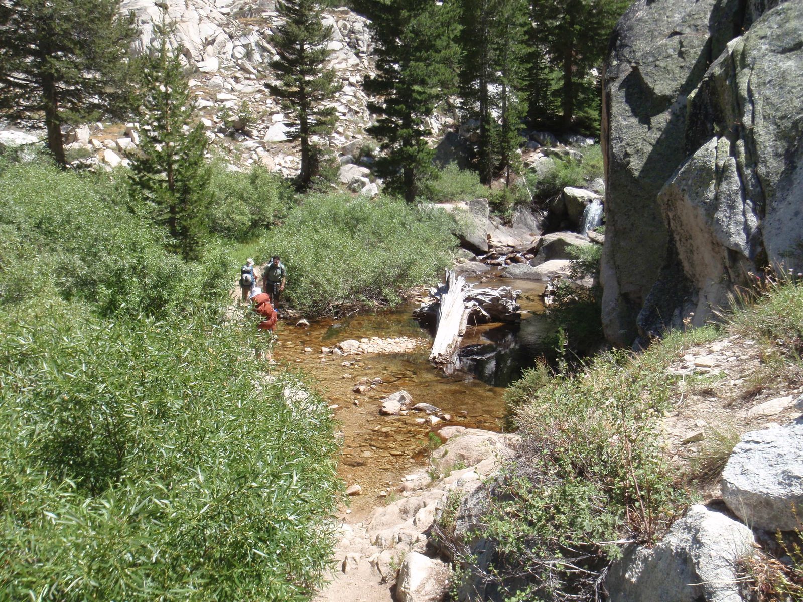 The Hoover Wilderness is known for treacherous stream crossings but the low snow year made it a snap.