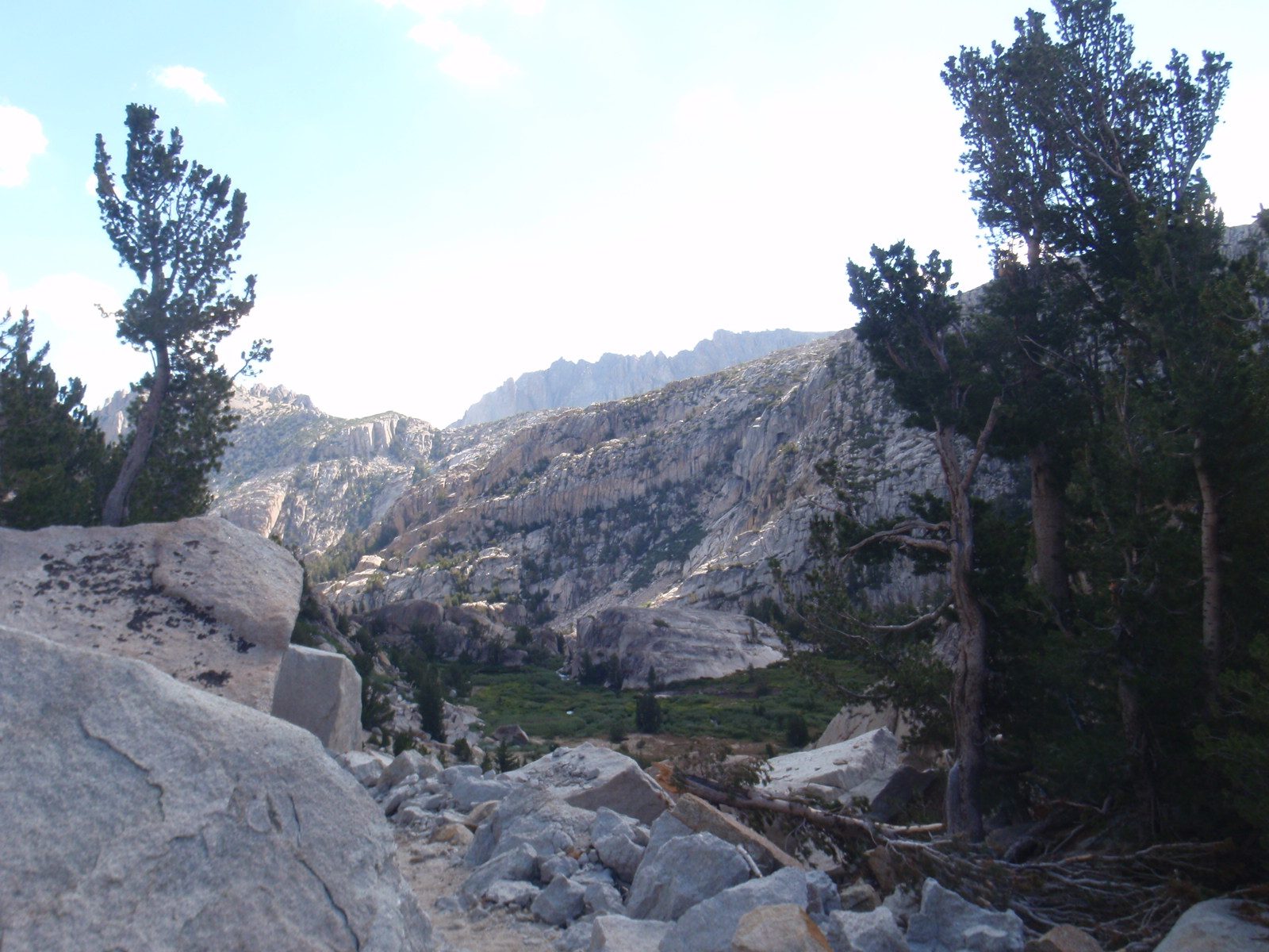 Finally getting another view of the Sawtooths (from the back, or west).