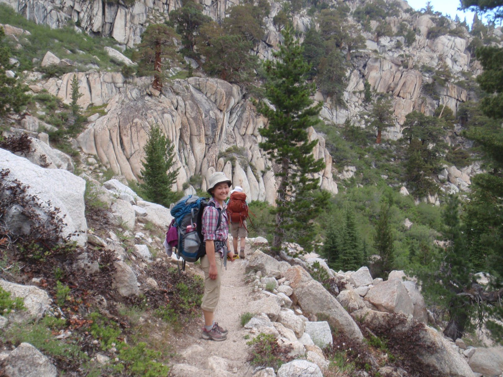 At this point we had completed the sucker of our "lollipop" itinerary and were headed back down...