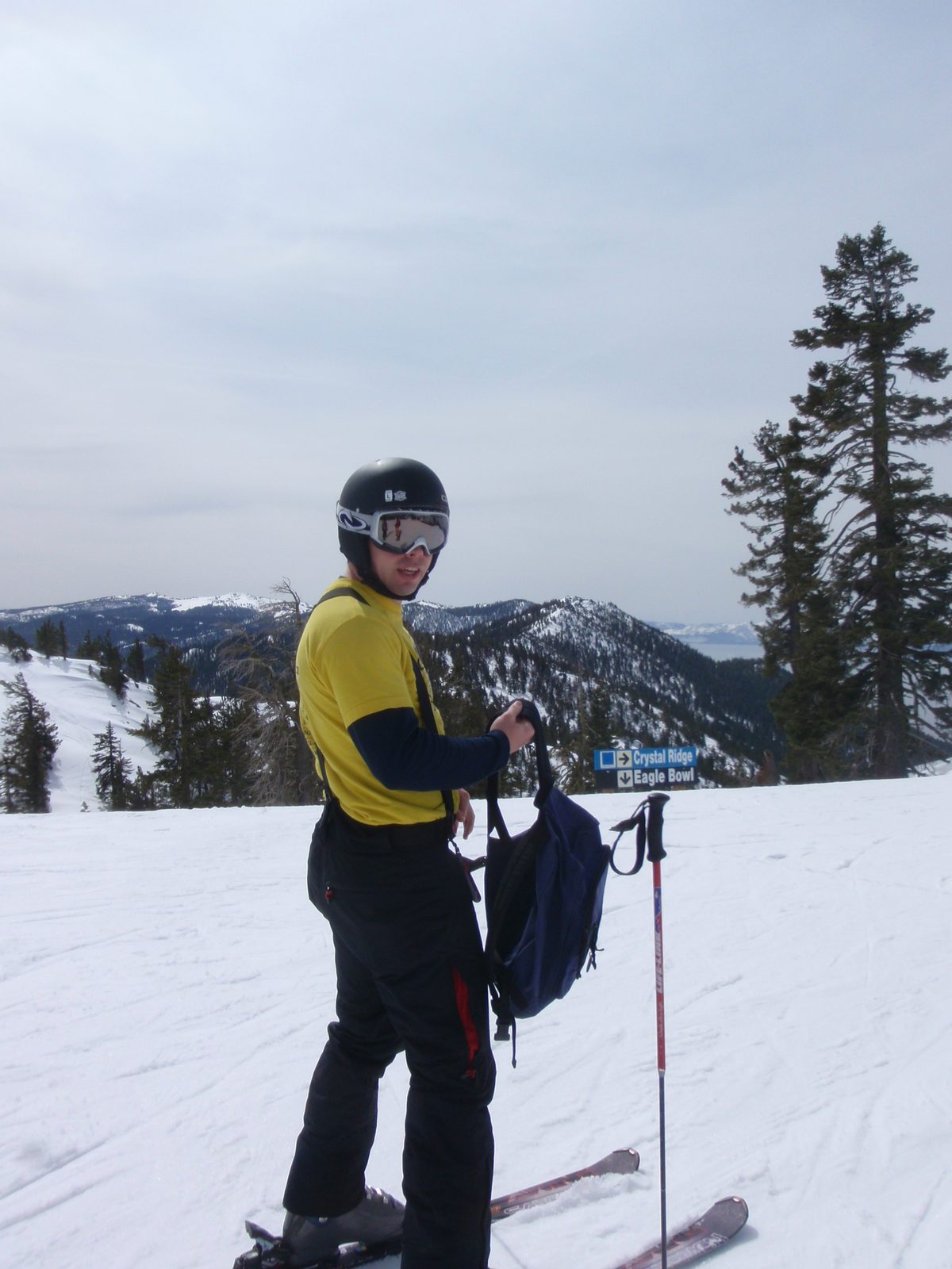 Morris at Diamond Peak on Saturday.  Matthew was able to conjure a whole group of friends from...
