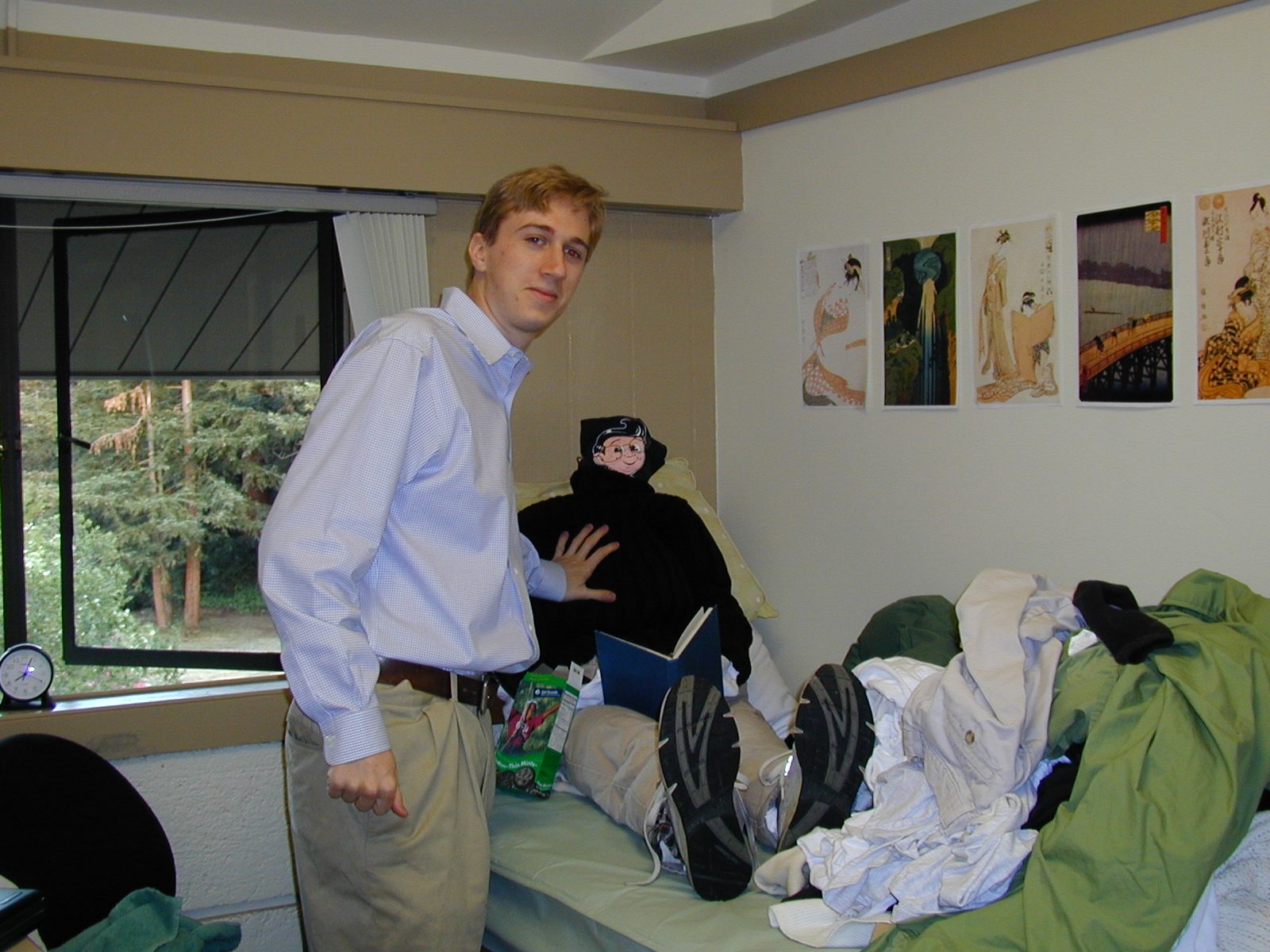 Trevor seems to have made a friend.  The real Jimmy is definitely not this docile.