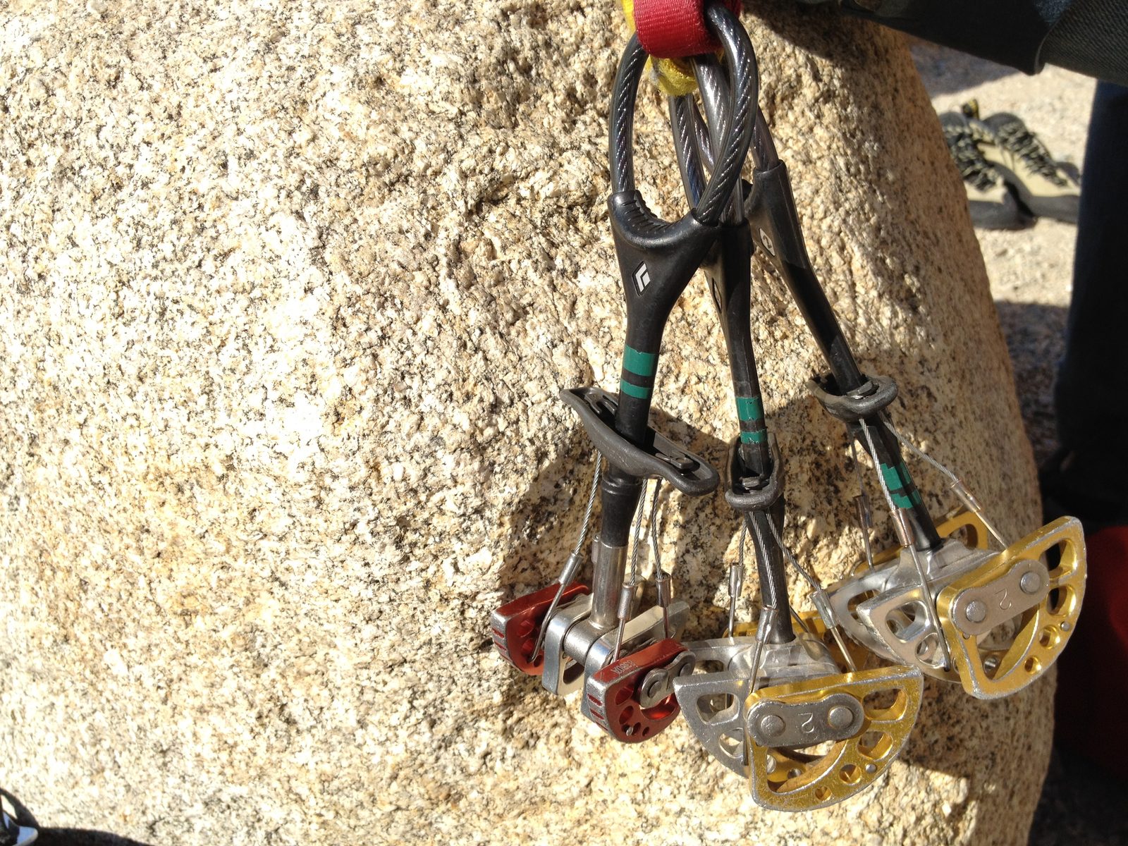 Climbing still life: a couple of BD Cam-A-Lots.